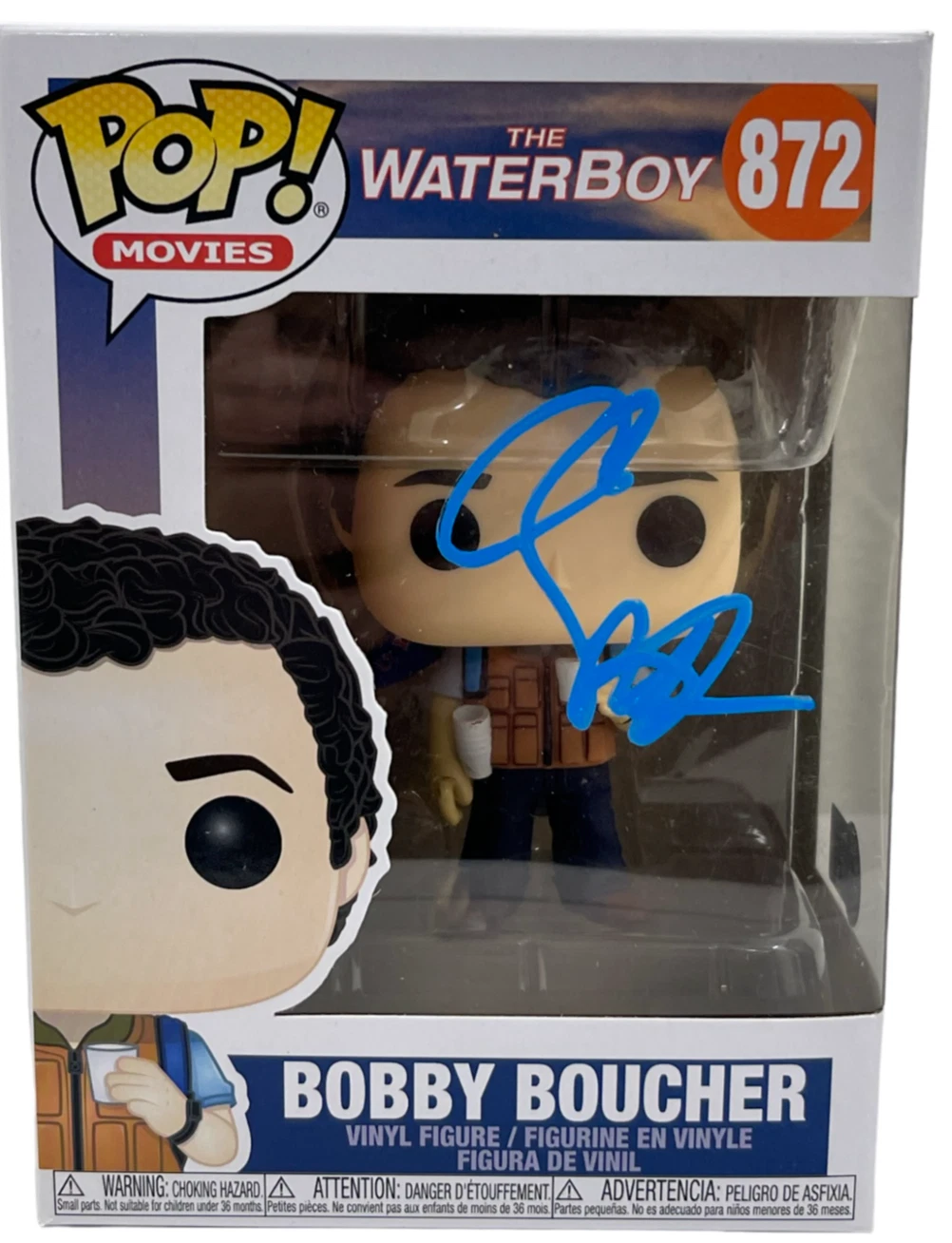 Adam Sandler Signed The Waterboy 872 Funko Authentic Autograph Beckett
