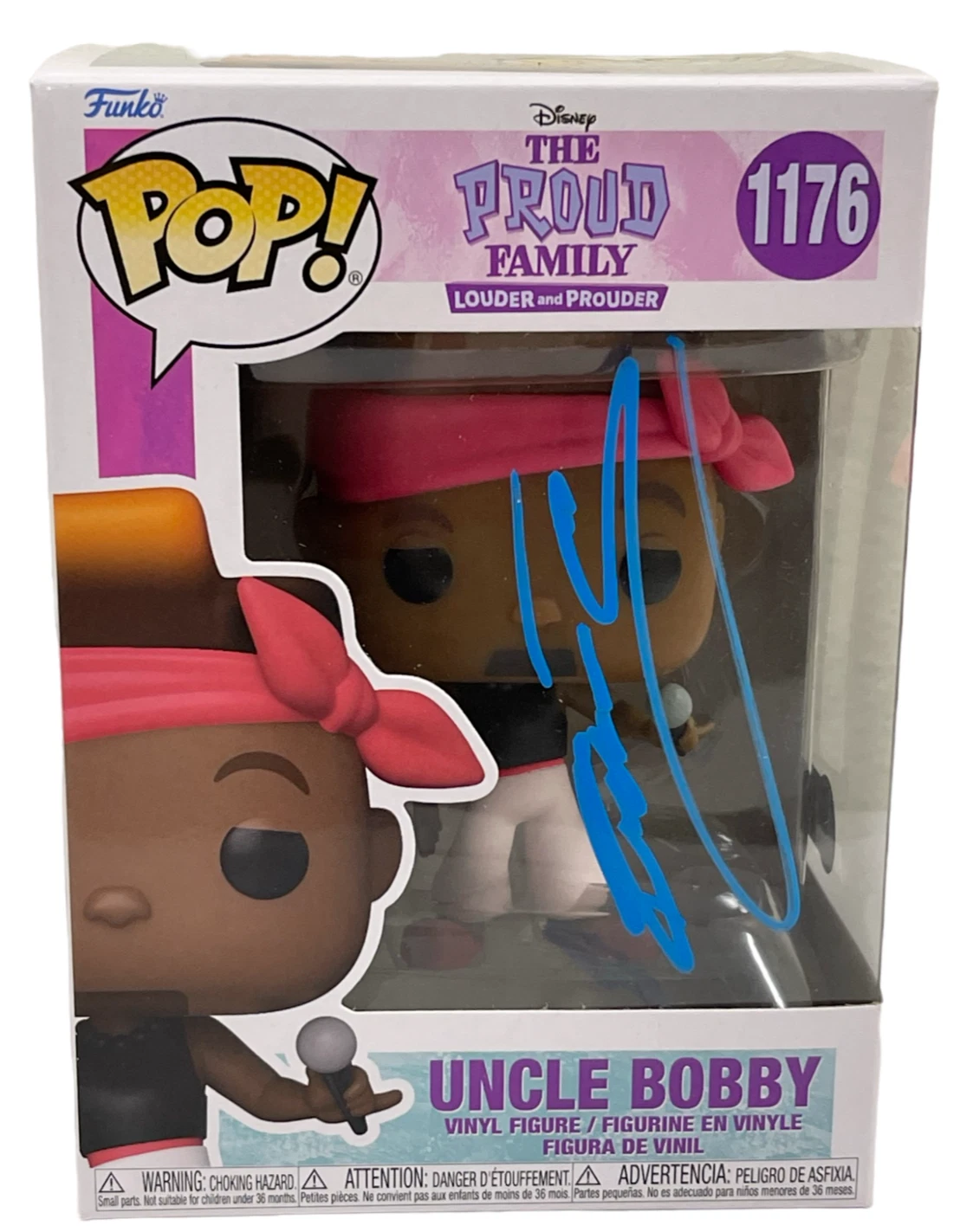 Cedric the Entertainer Signed Uncle Bobby Funko The Proud Family Auto Beckett
