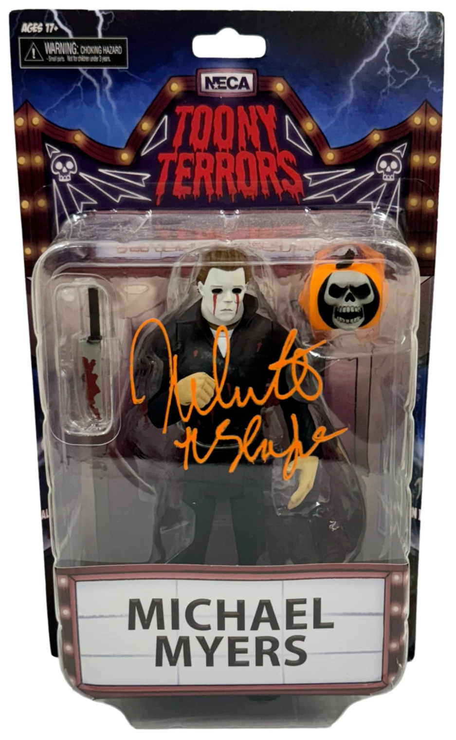 Nick Castle Signed Neca Toony Terros Figure Michael Myers Autograph Beckett
