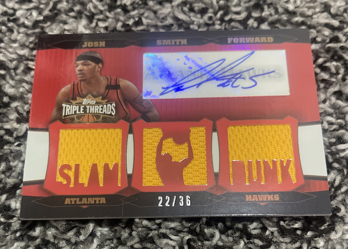 Josh Smith 2006-07 Topps TRIPLE THREADS RED 