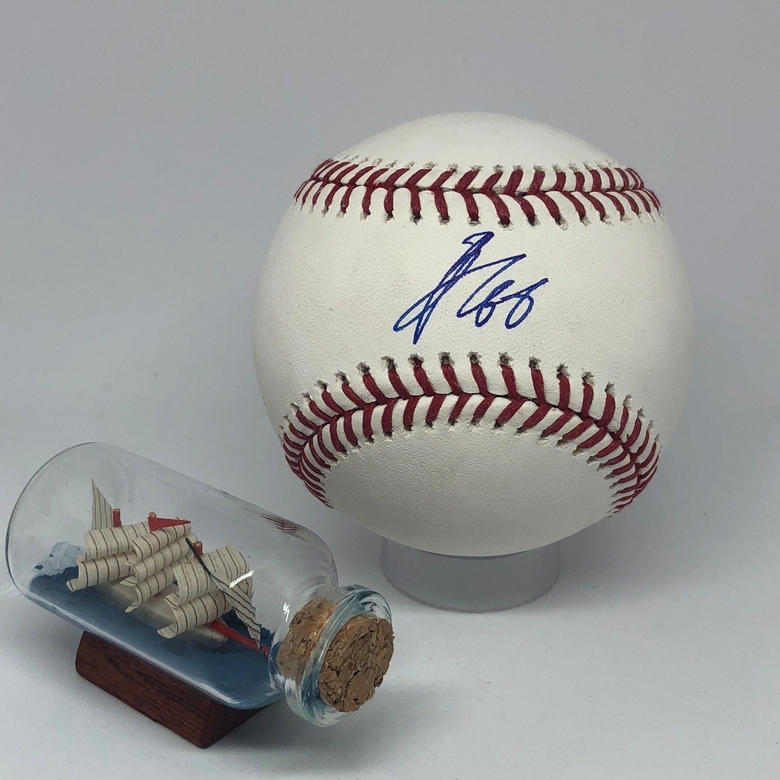 Yoshihisa Hirano signed Rawlings OML Baseball JSA Diamondbacks Japan A678
