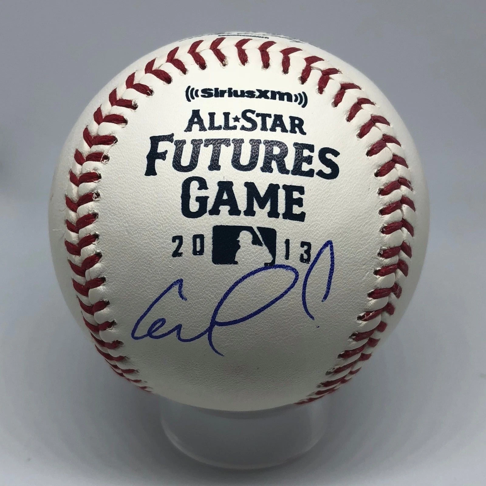 Carlos Correa signed Rawlings 2013 Futures Game Baseball JSA Astros HOF A490
