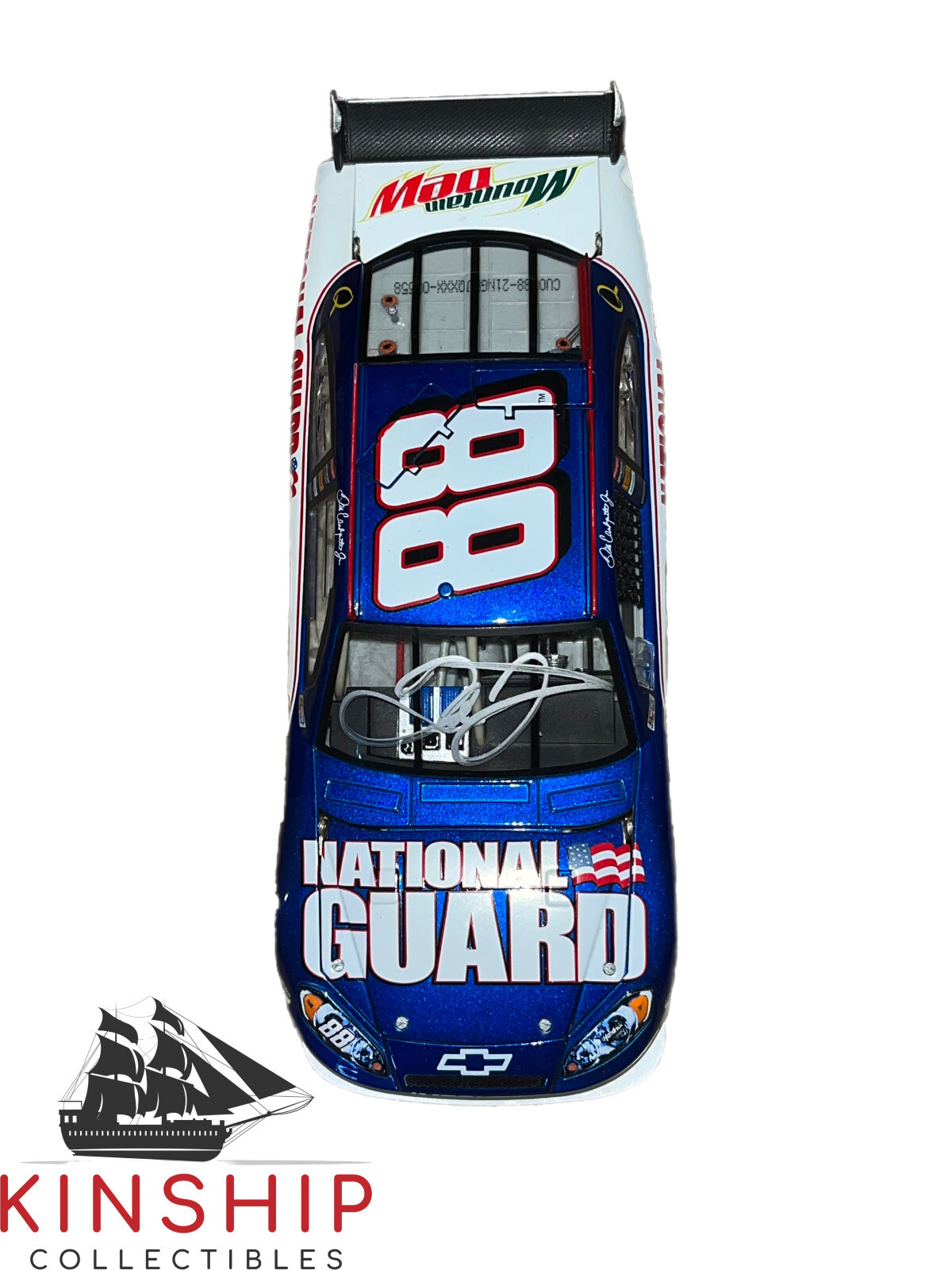 Dale Earnhardt Jr signed Diecast Car JSA COA 1:24 Nascar Auto Z1417
