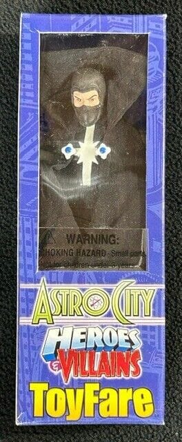 1999 WIZARD TOYFARE ZJ TOYS TOY VAULT HEROES & VILLAINS CONFESSOR ACTION FIGURE
 COLLECTIBLE MEMORABILIA
