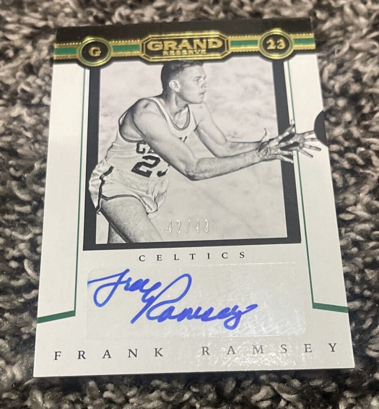 2016-17 PANINI GRAND RESERVE BASKETBALL FRANK RAMSEY BOSTON CELTICS 42/49
 COLLECTIBLE MEMORABILIA