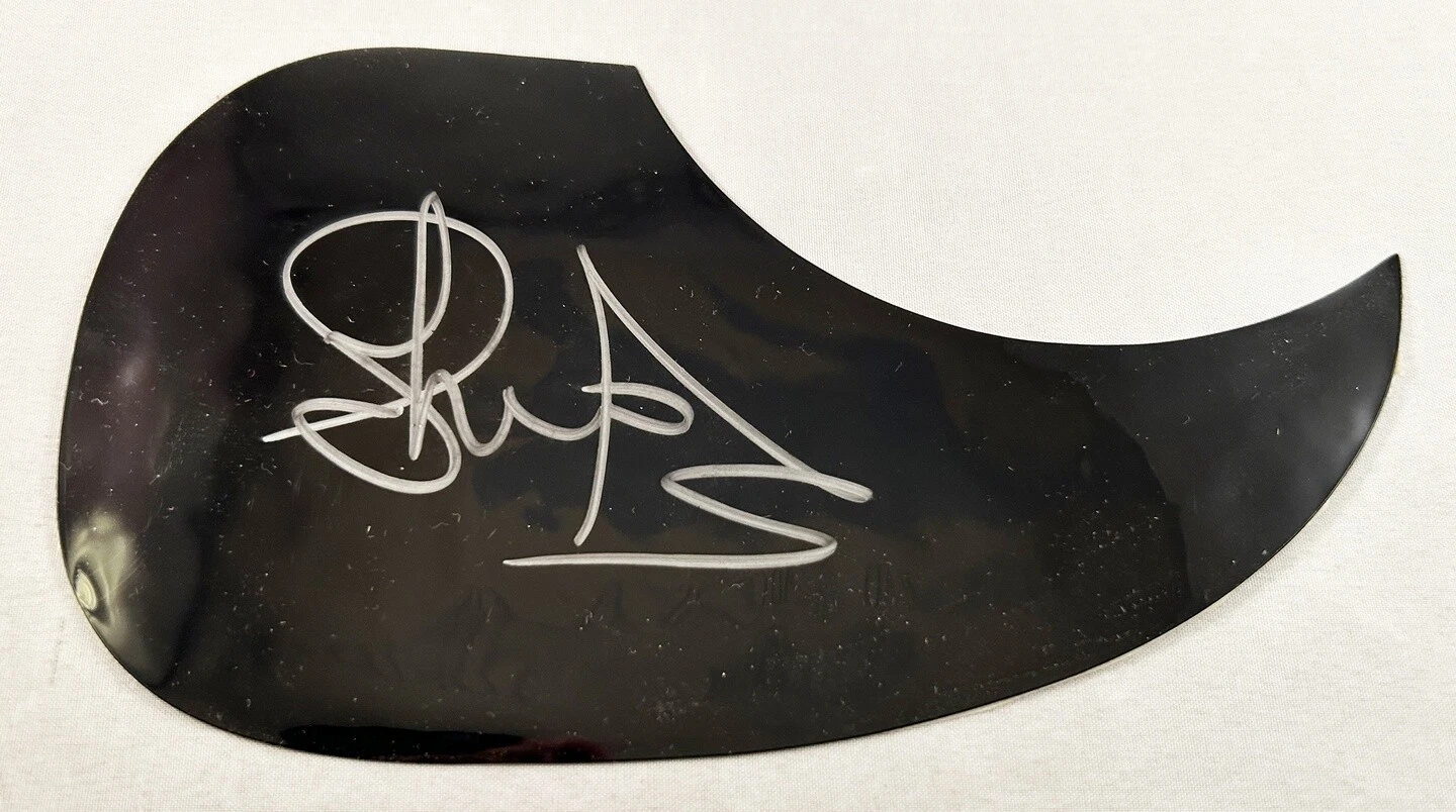 Sherrie Austin Signed Acoustic Pickguard COA
