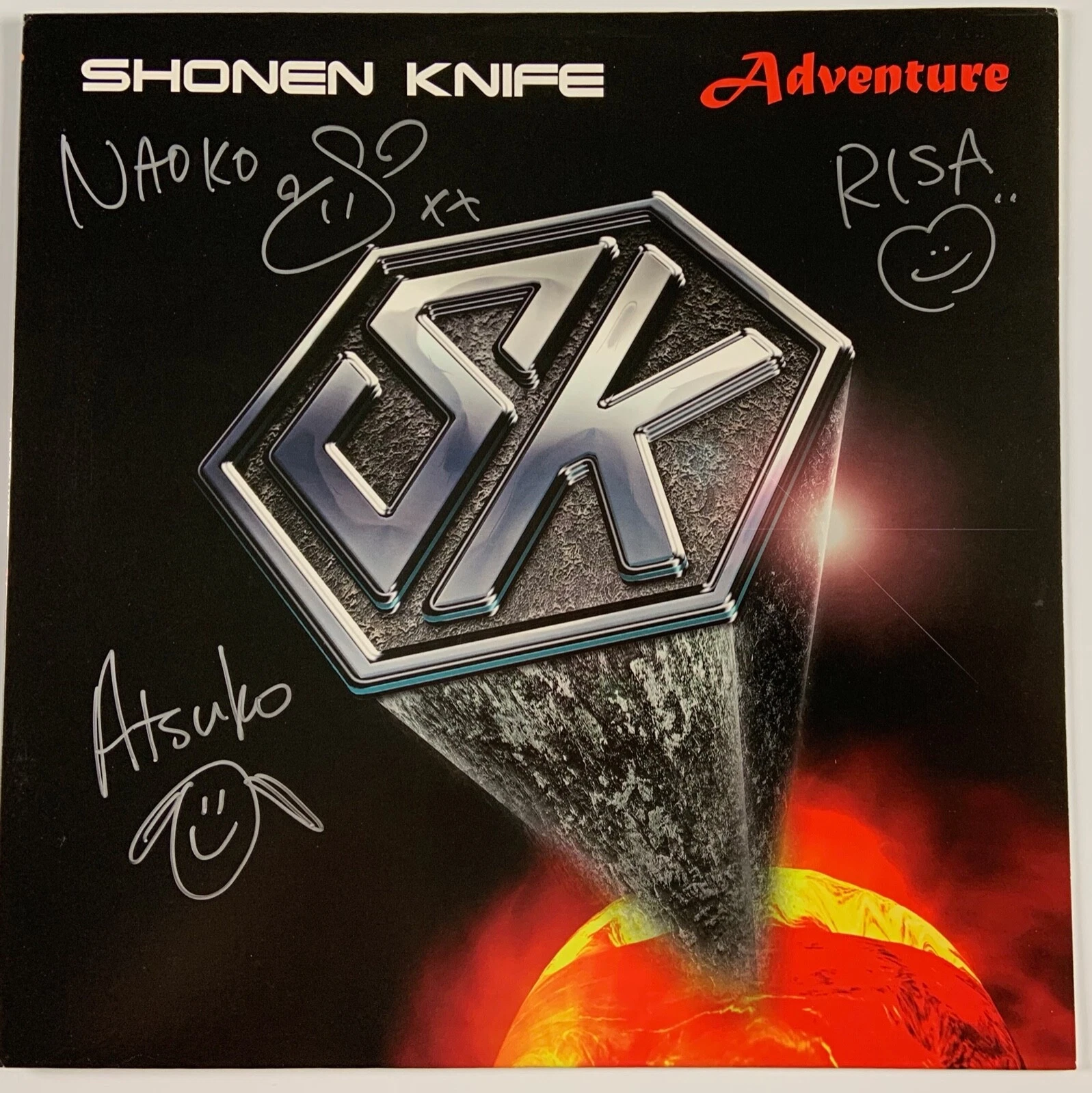 Shonen Knife Signed JSA Autograph Signed Album Adventure Multi Signed
