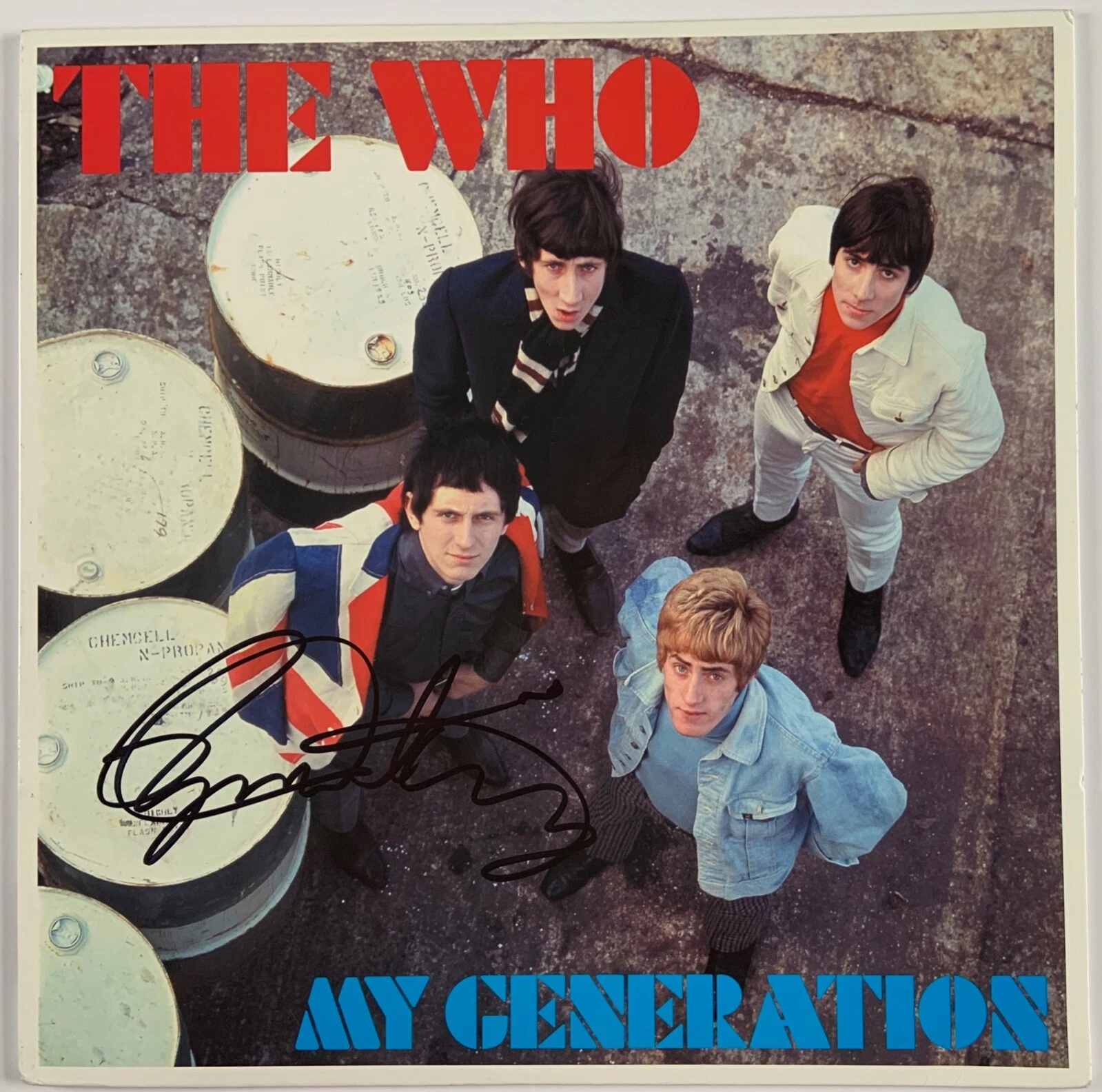 Roger Daltrey The Who Signed JSA Autograph Signed Album My Generations Vinyl
