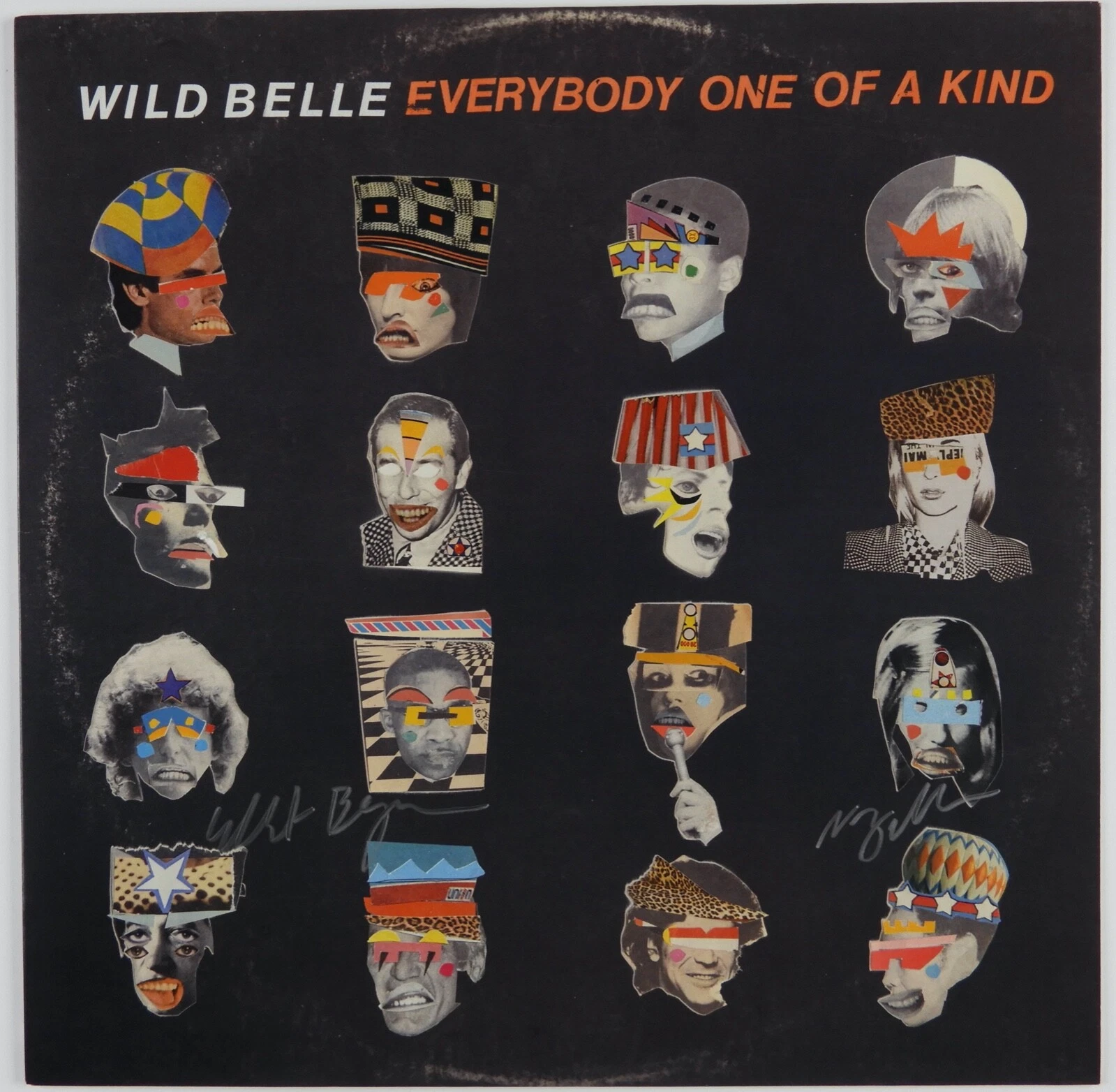 WILD BELLE SIGNED AUTOGRAPH JSA VINYL RECORD EVERYBODY ONE OF A KIND ALBUM COLLECTIBLE MEMORABILIA