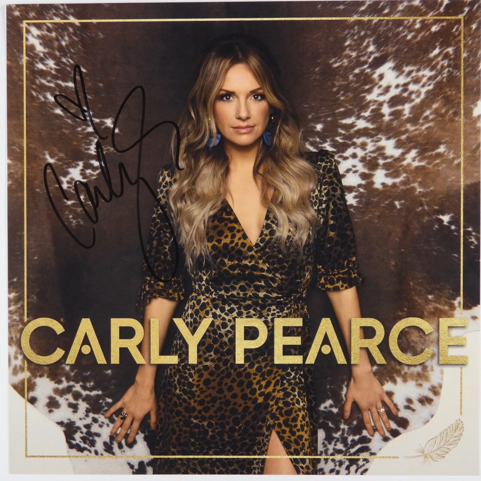 Carly Pearce JSA Signed Autograph Album Flat includes The Album and Record

