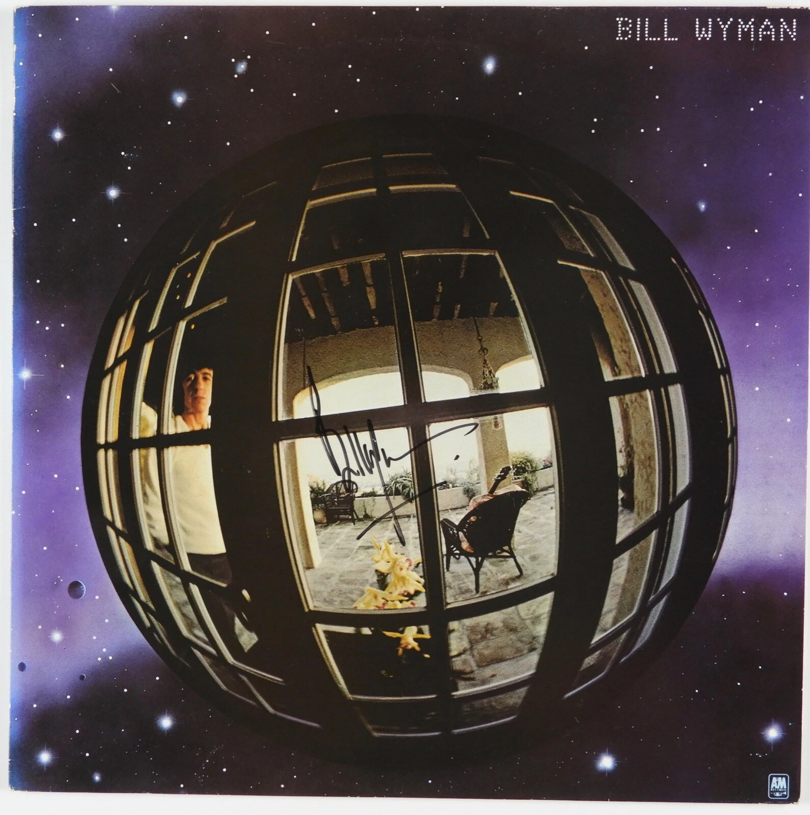 Bill Wyman JSA Signed Autograph Album Record Vinyl Rolling Stones
