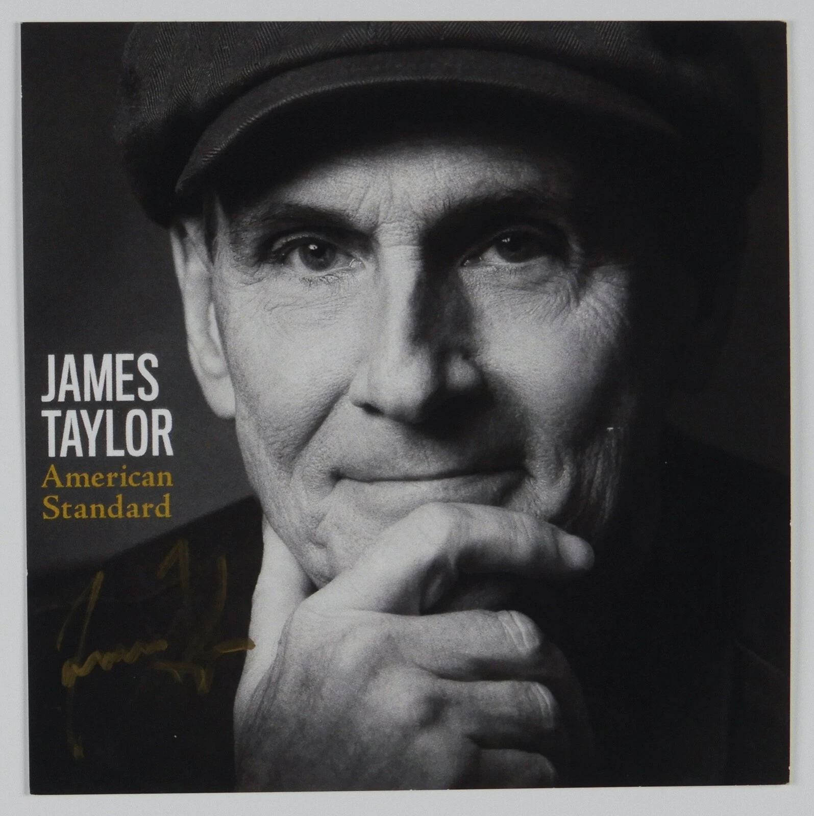 James Taylor JSA Signed Autograph CD Booklet American Standard
