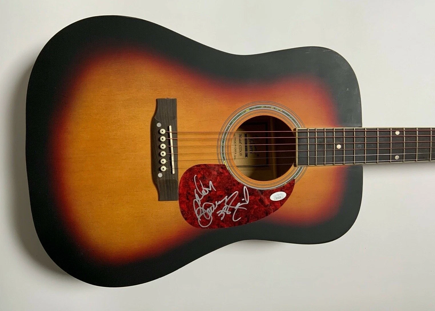 Don Barnes 38 Special Autograph Signed Acoustic Guitar JSA COA
