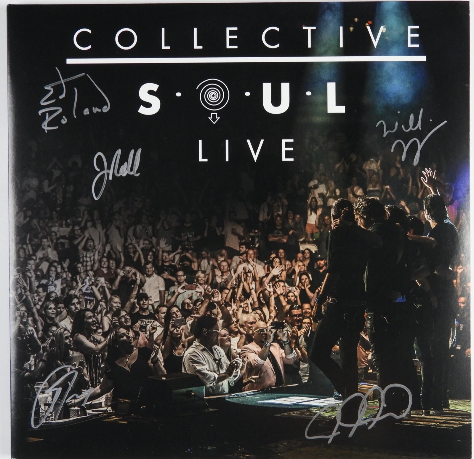 Collective Soul JSA Signed Autograph Album Vinyl Record Fully Signed
