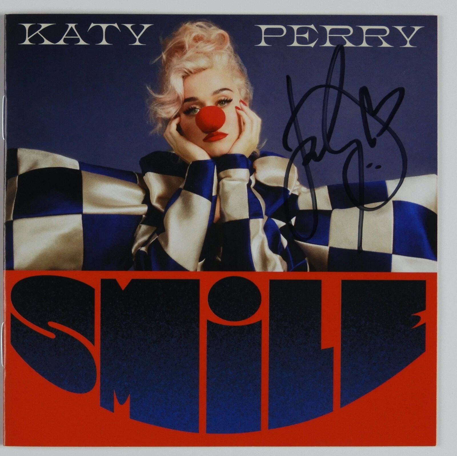 Katy Perry JSA Signed Autograph CD Booklet Smile Includes CD
