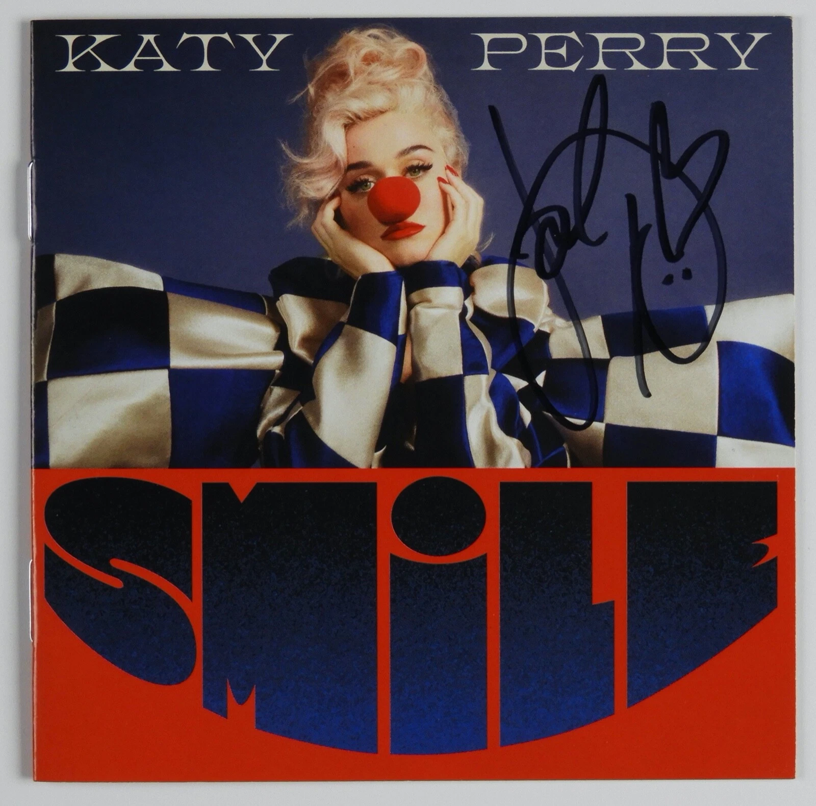 Katy Perry JSA Signed Autograph CD Booklet Smile Includes CD
