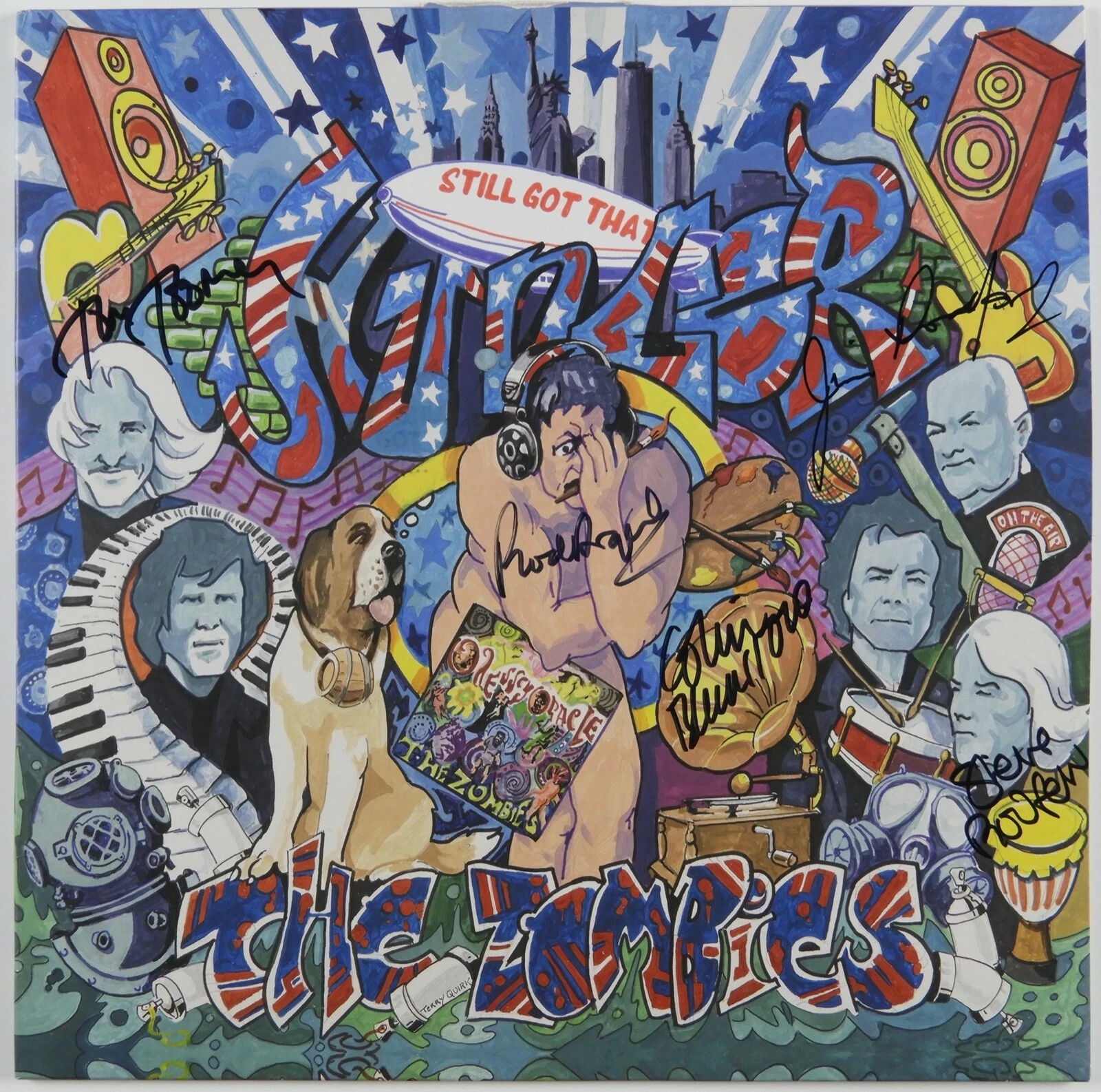 The Zombies JSA Signed Autograph Album Record LP Still Got That Hunger
