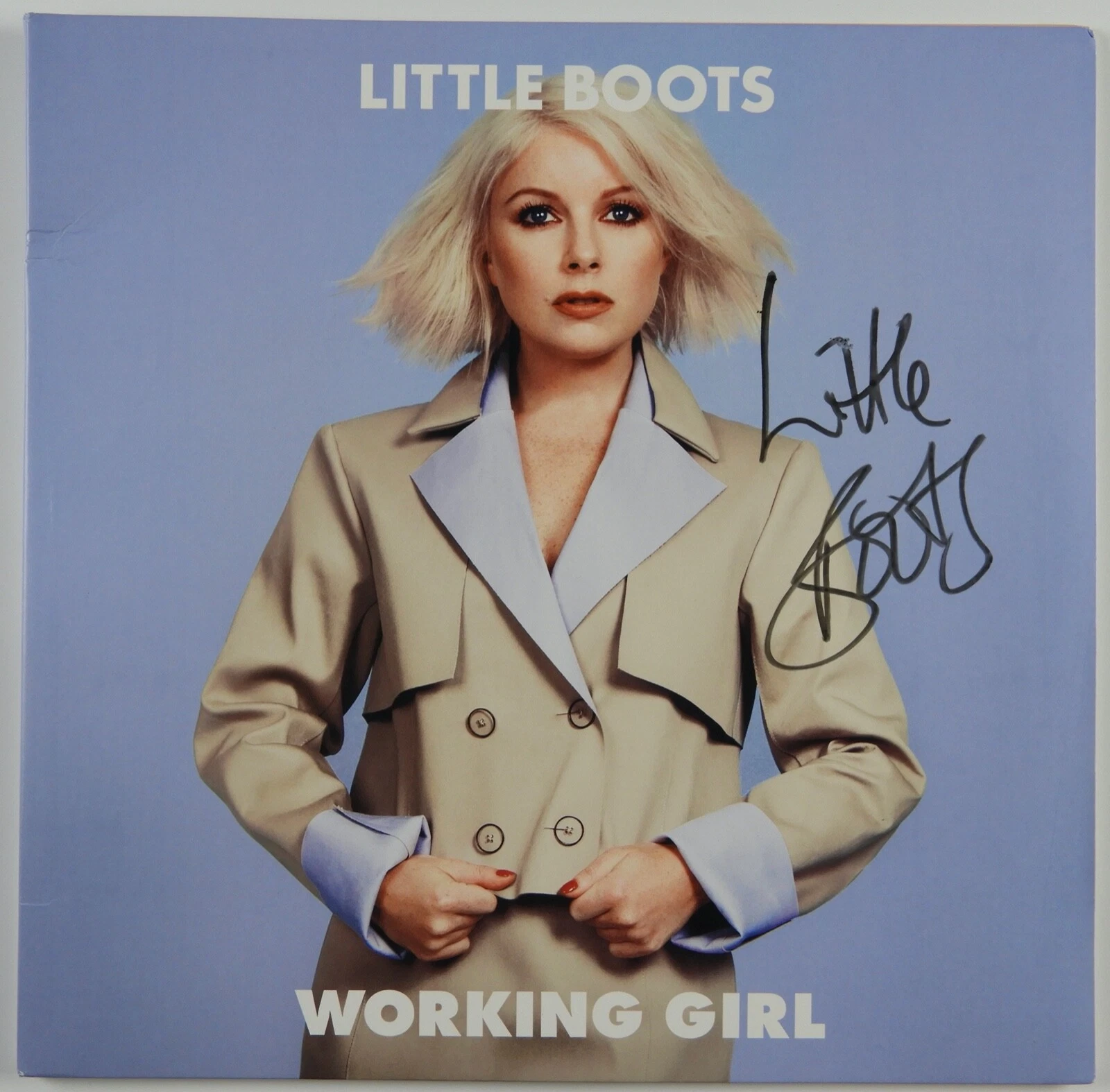 Little Boots JSA Signed Autograph Album Record LP Working Girl
