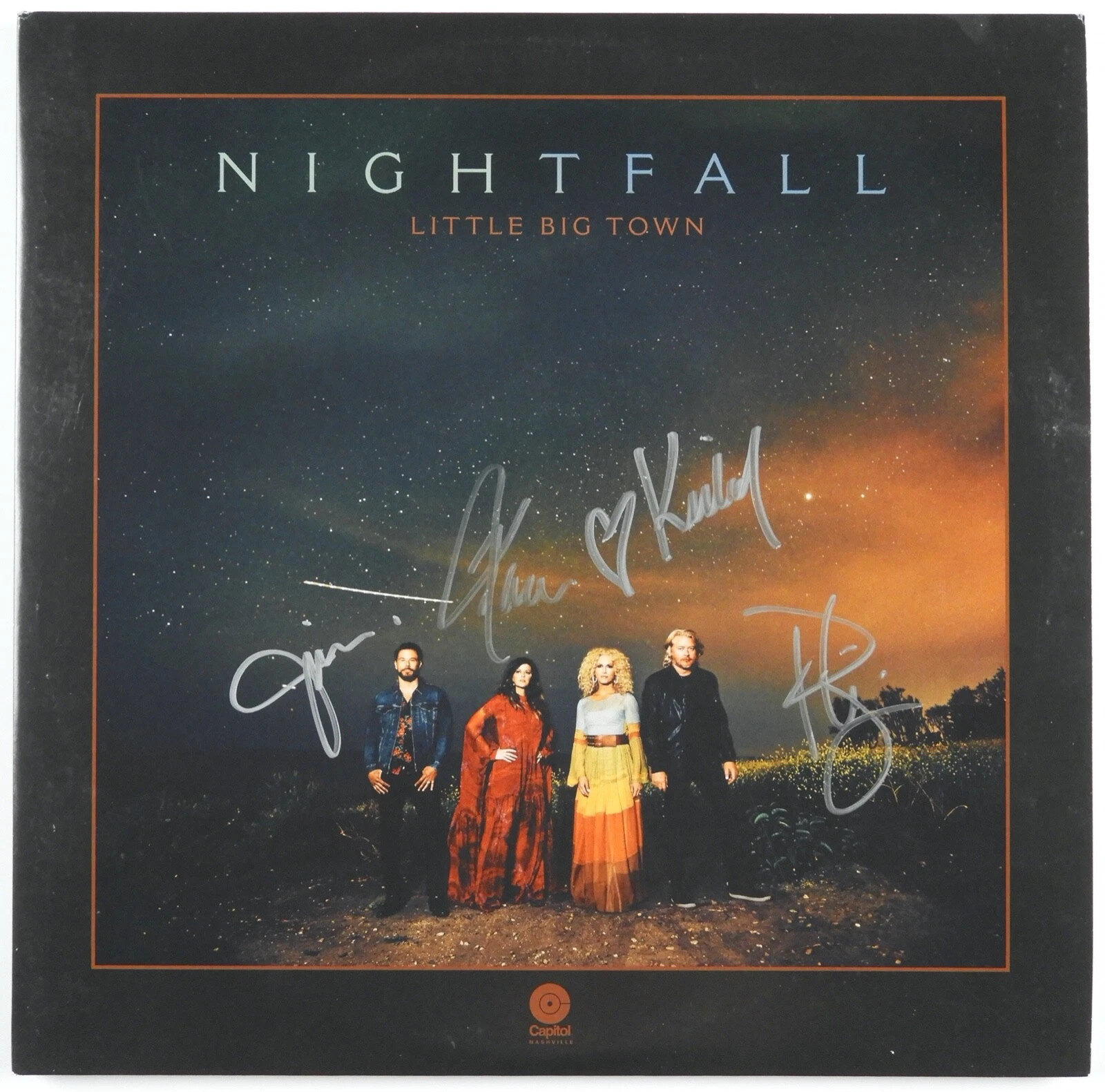 Little Big Town JSA Signed Autograph Album Record LP Nightfall Fully Signed
