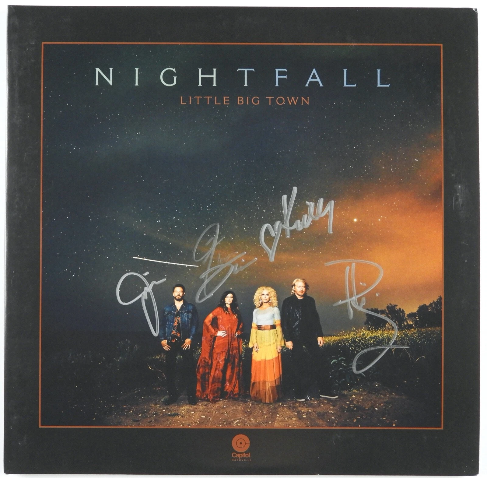Little Big Town JSA Signed Autograph Album Record LP Nightfall Fully Signed
