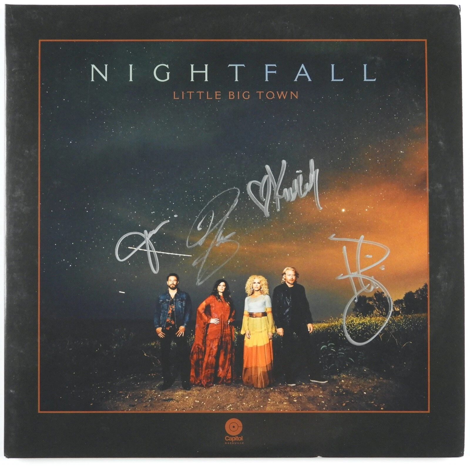 Little Big Town JSA Signed Autograph Album Record LP Nightfall Fully Signed
