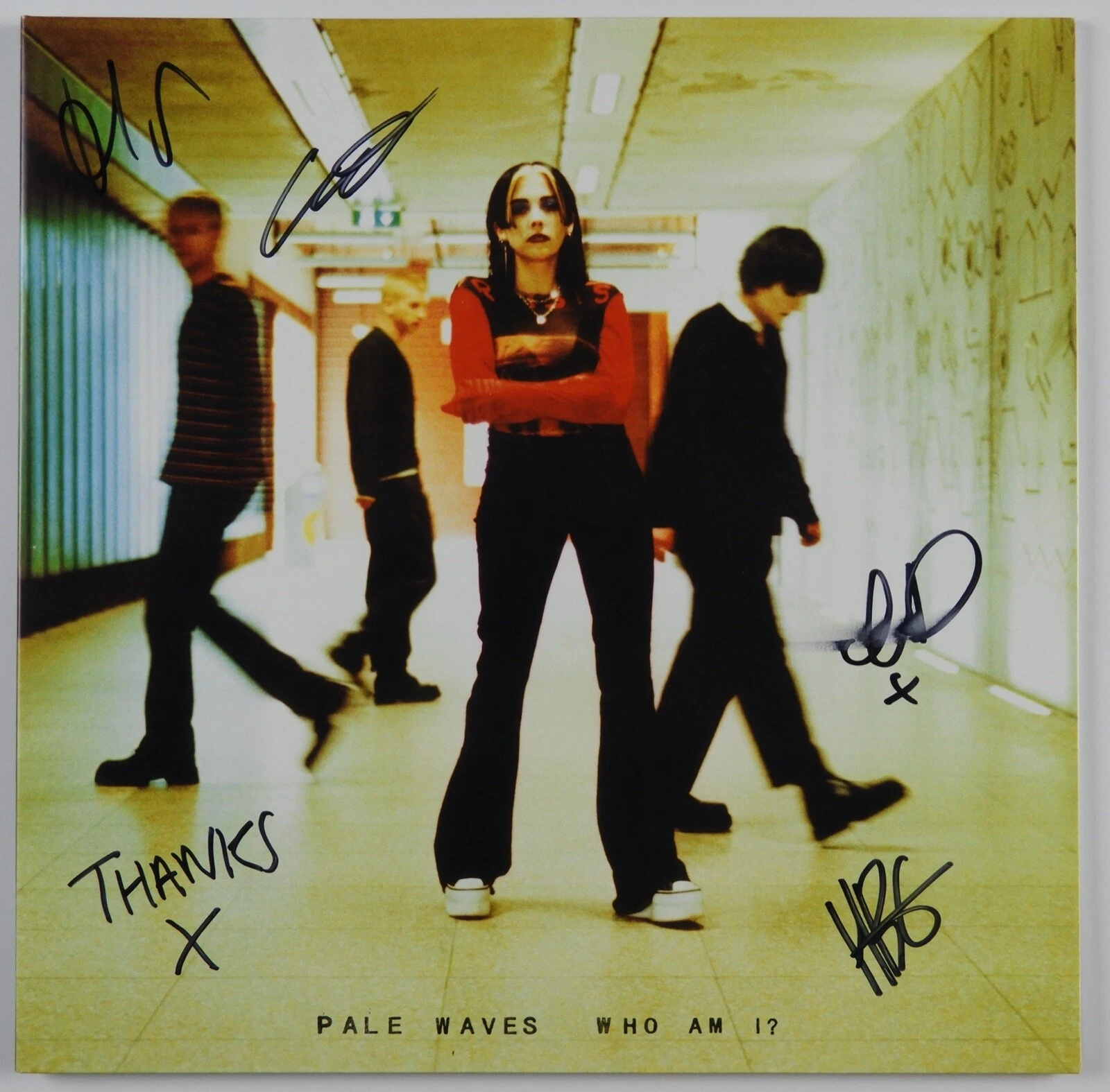 Pale Waves JSA Signed Autograph Album Record LP Who Am I? Fully Signed
