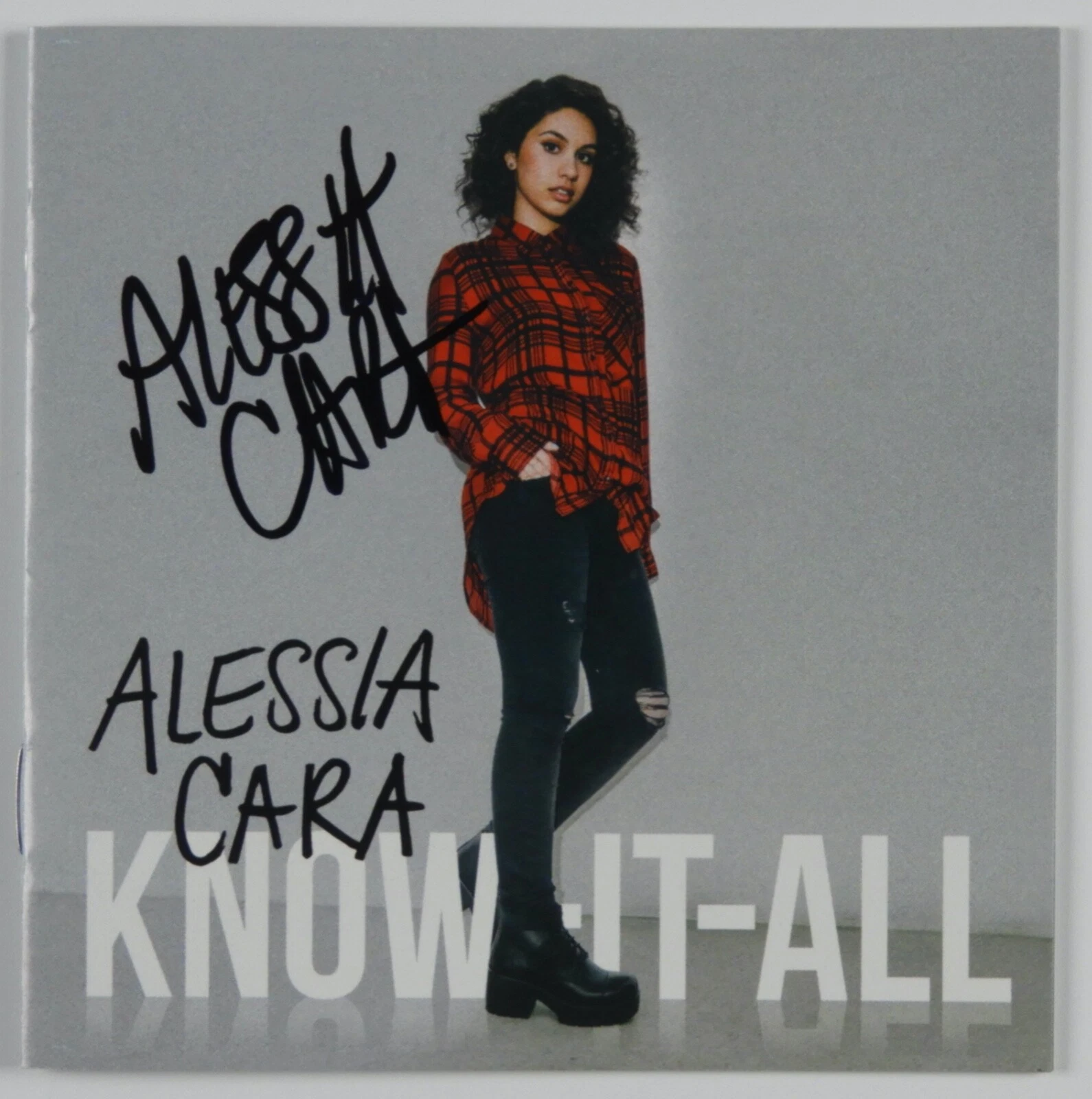 Alessia Cara JSA Signed Autograph CD Know It All
