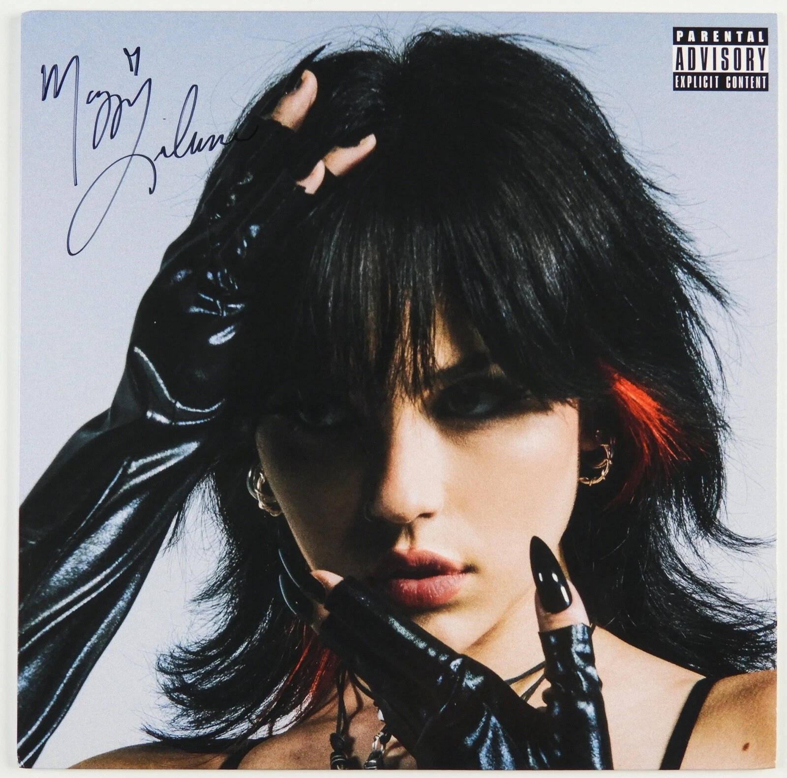 Maggie Lindemann JSA Signed Autograph Album Record Paranoia Red Vinyl
