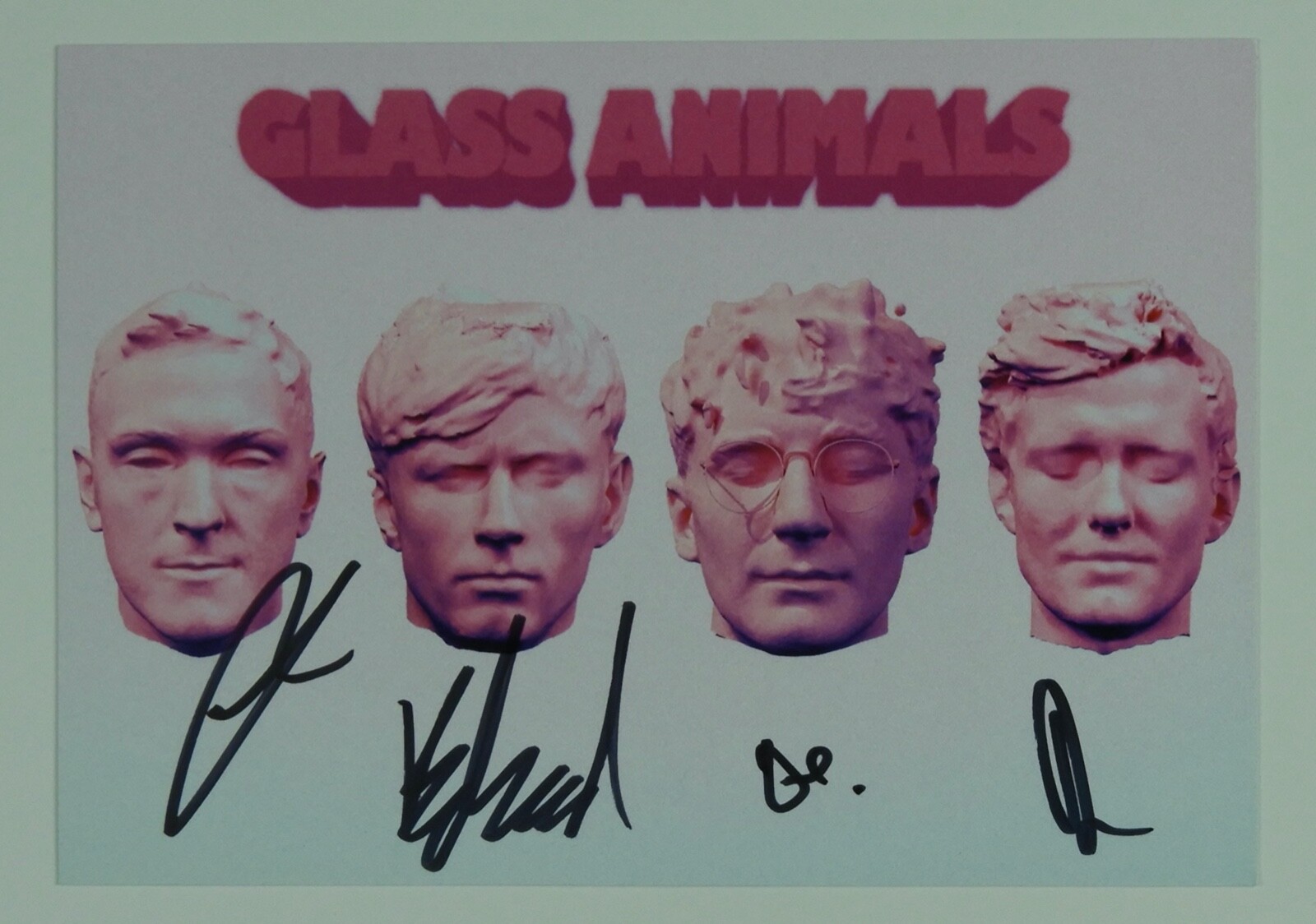 Glass Animals JSA Signed Autograph Dreamland Art Card Vinyl Fully Signed
