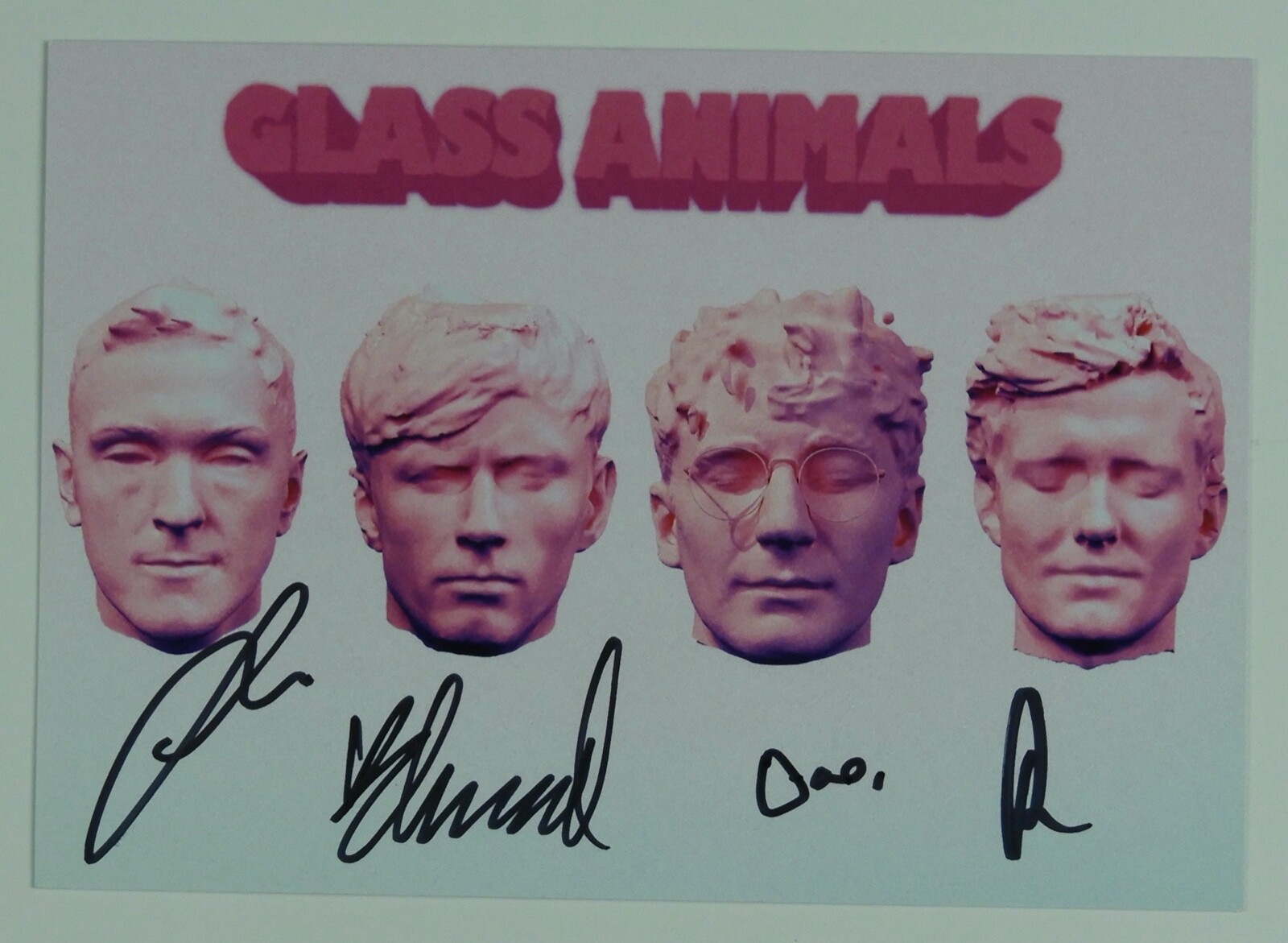 Glass Animals JSA Signed Autograph Dreamland Art Card Vinyl Fully Signed
