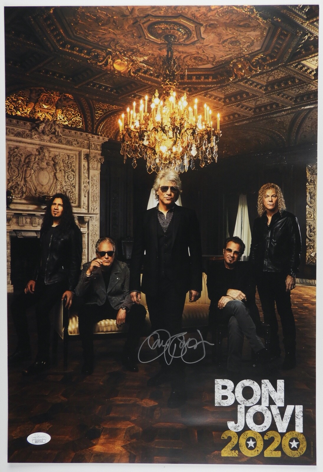 Jon Bon Jovi JSA Signed Autograph Poster Lithograph 2020 13