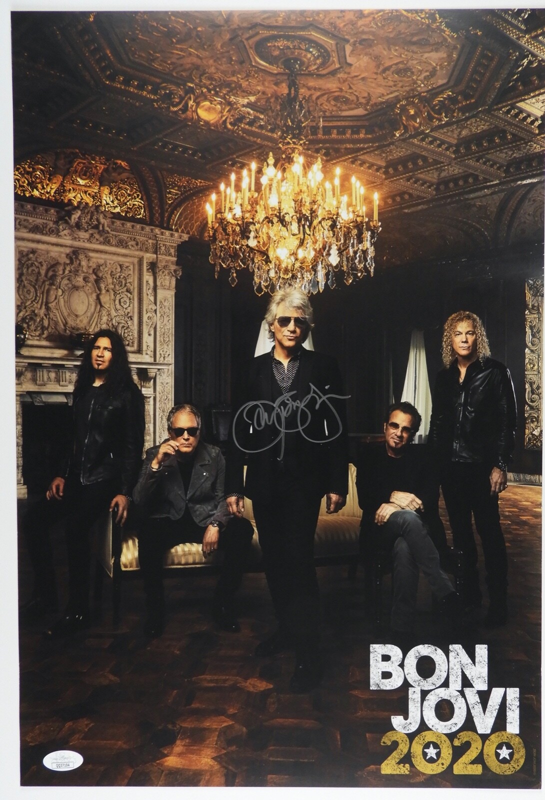 Jon Bon Jovi JSA Signed Autograph Poster Lithograph 2020 13