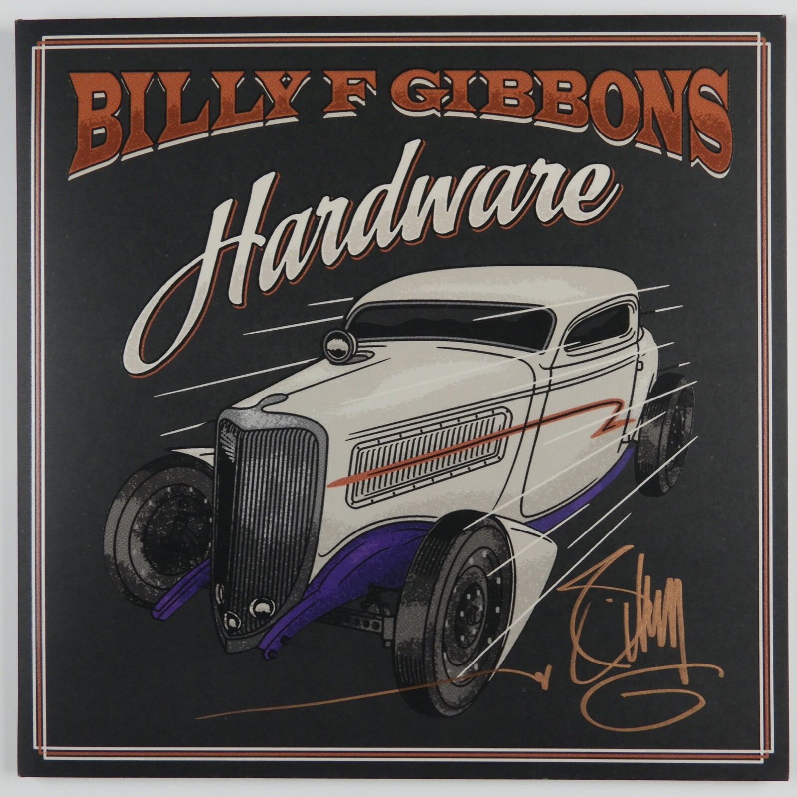 Billy Gibbons JSA Signed Autograph Record Album Vinyl ZZ Top Hardware Lemonade
