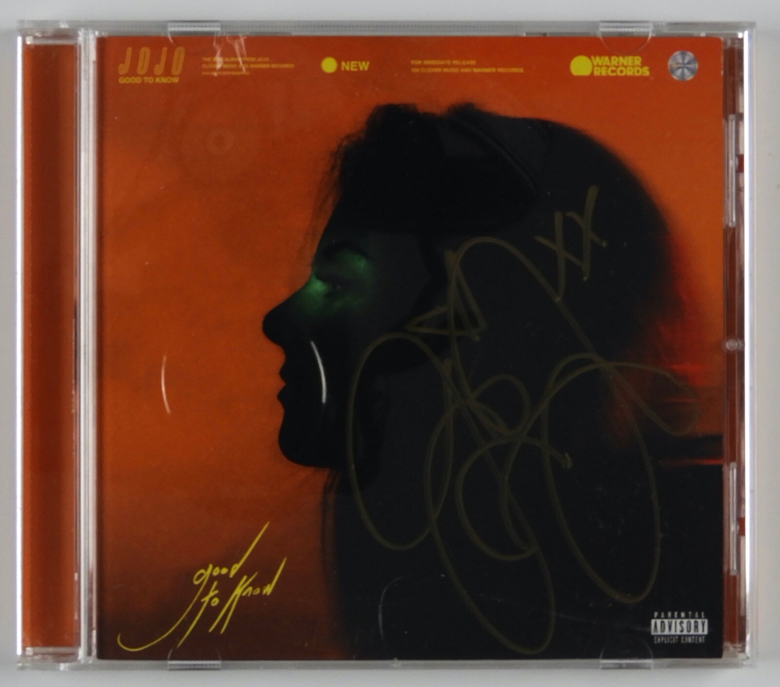 JoJo Signed Autograph Nowhere Good To Know CD Booklet Still Sealed
