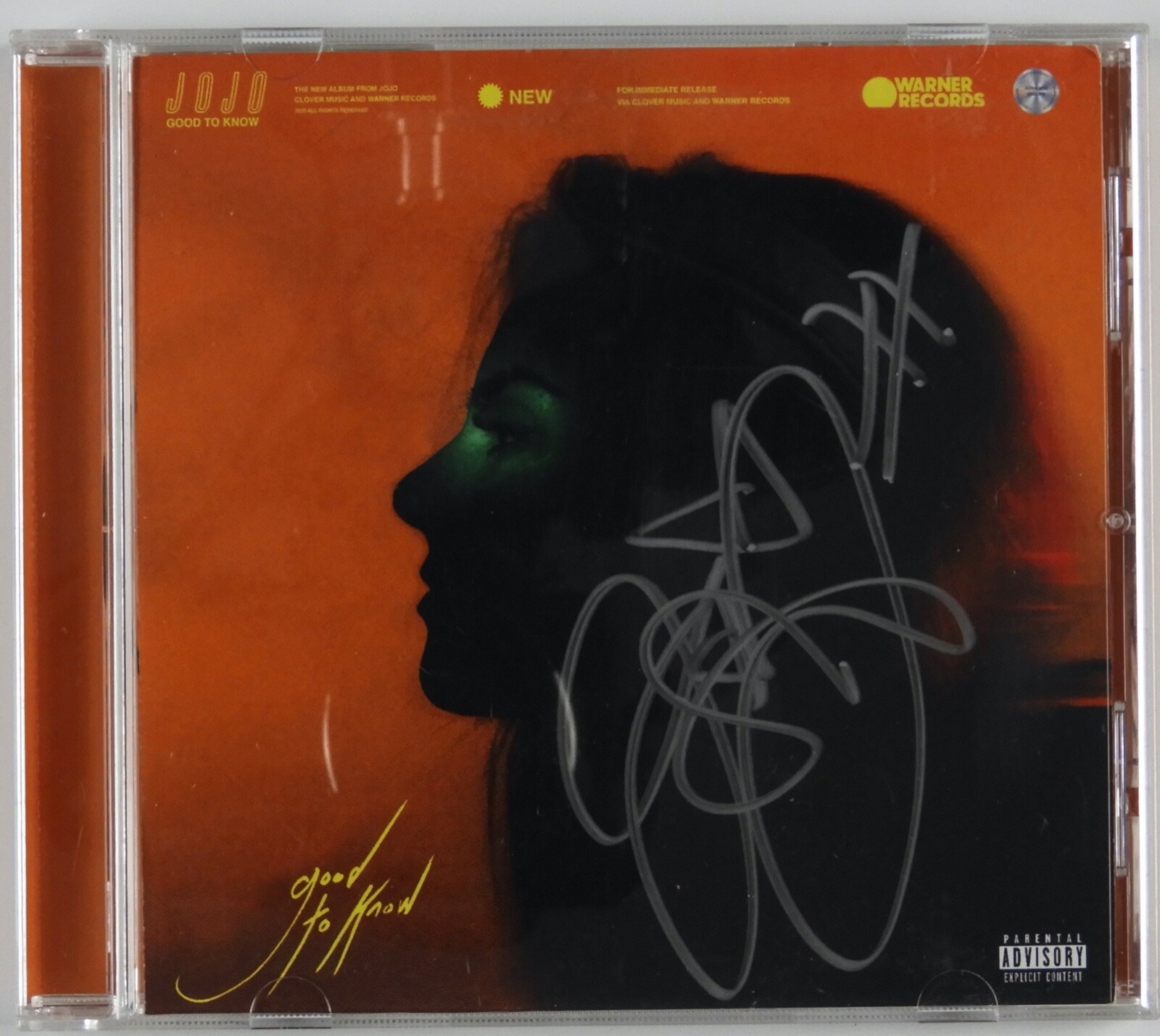 JoJo Signed Autograph Nowhere Good To Know CD Booklet Still Sealed
