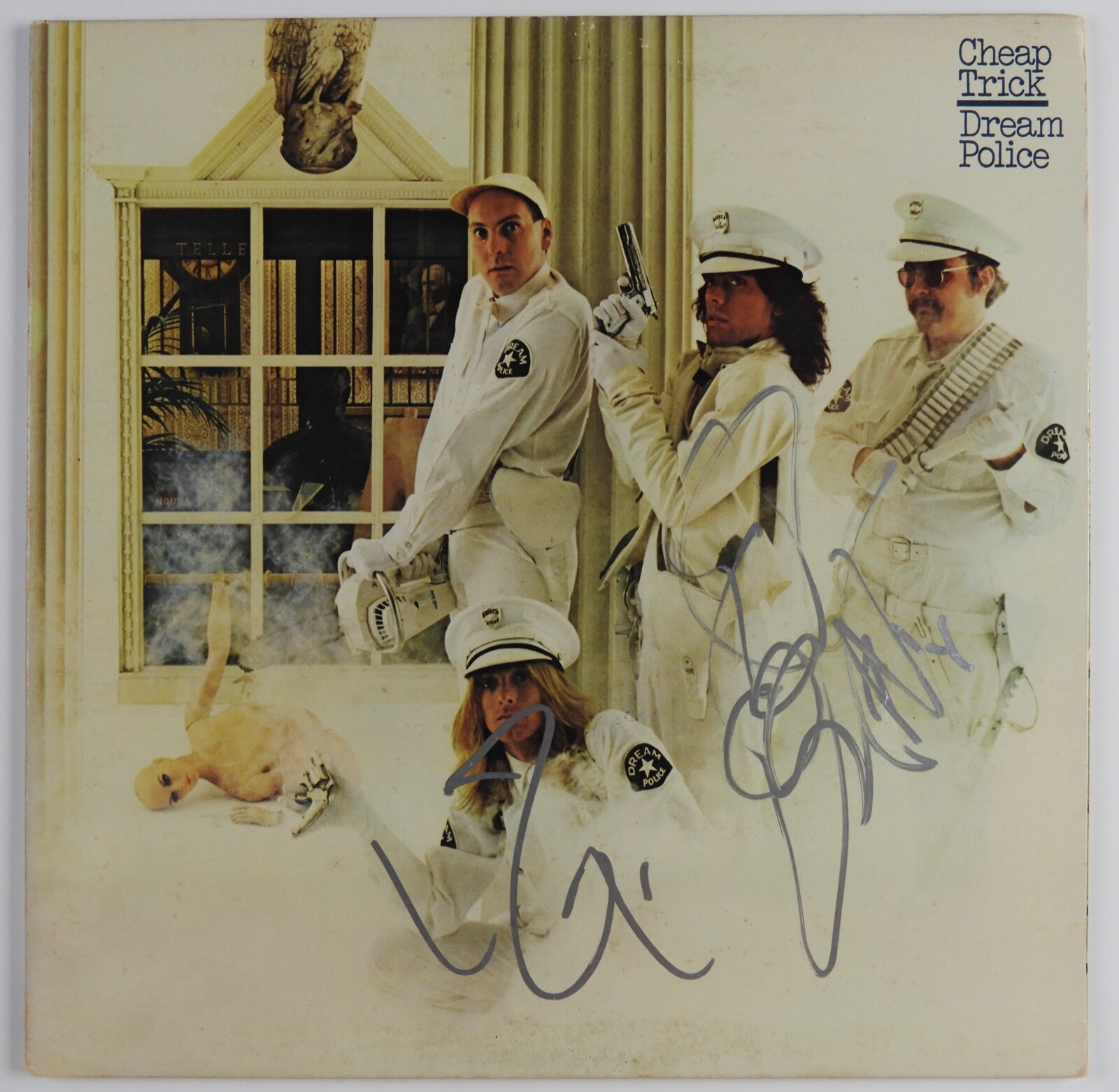 Cheap Trick Autograph Signed Record Album Beckett Rick Nielsen Robin Zander
