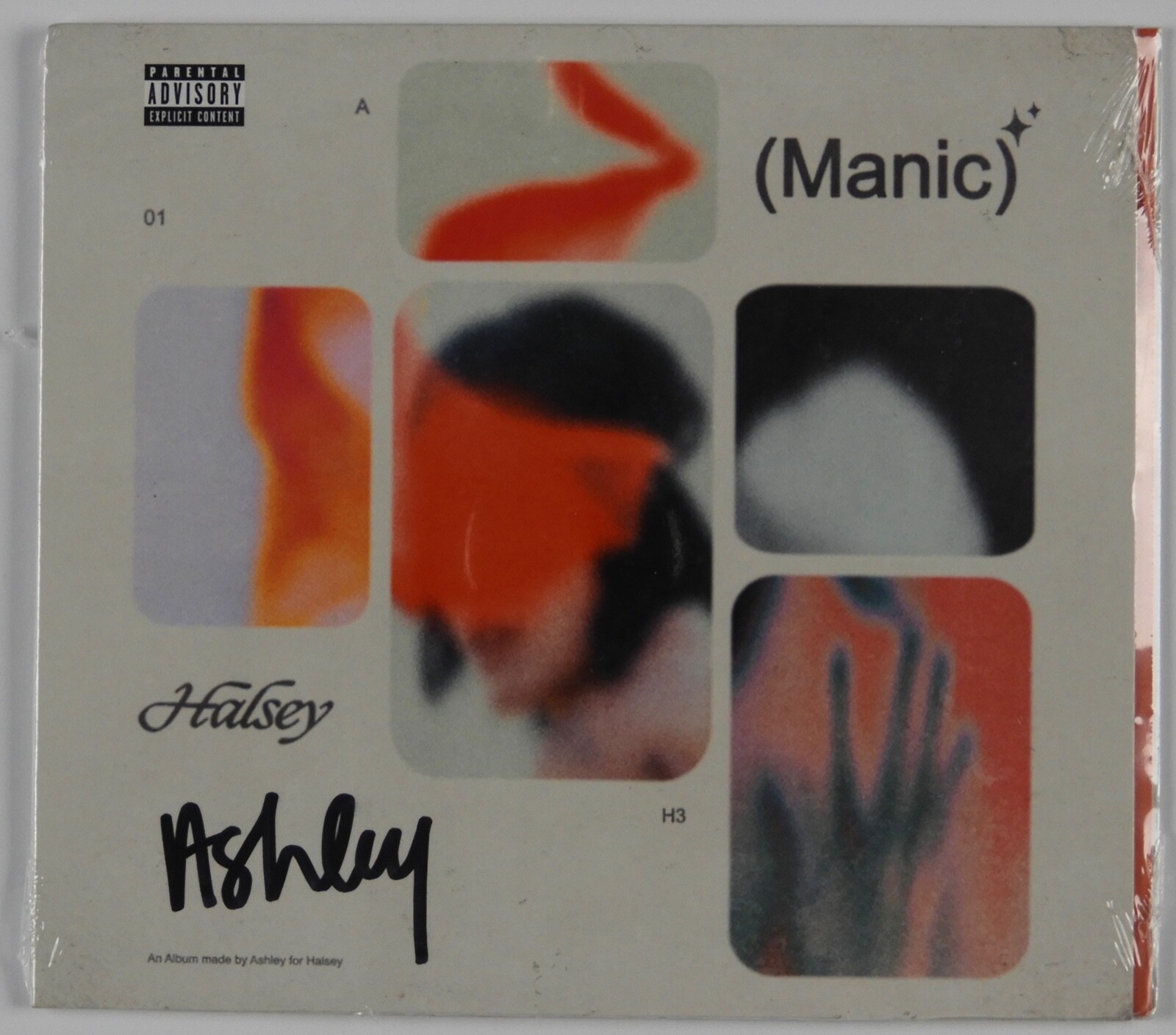 Halsey Manic Ashley Signed Autograph CD Sealed JSA guaranteed

