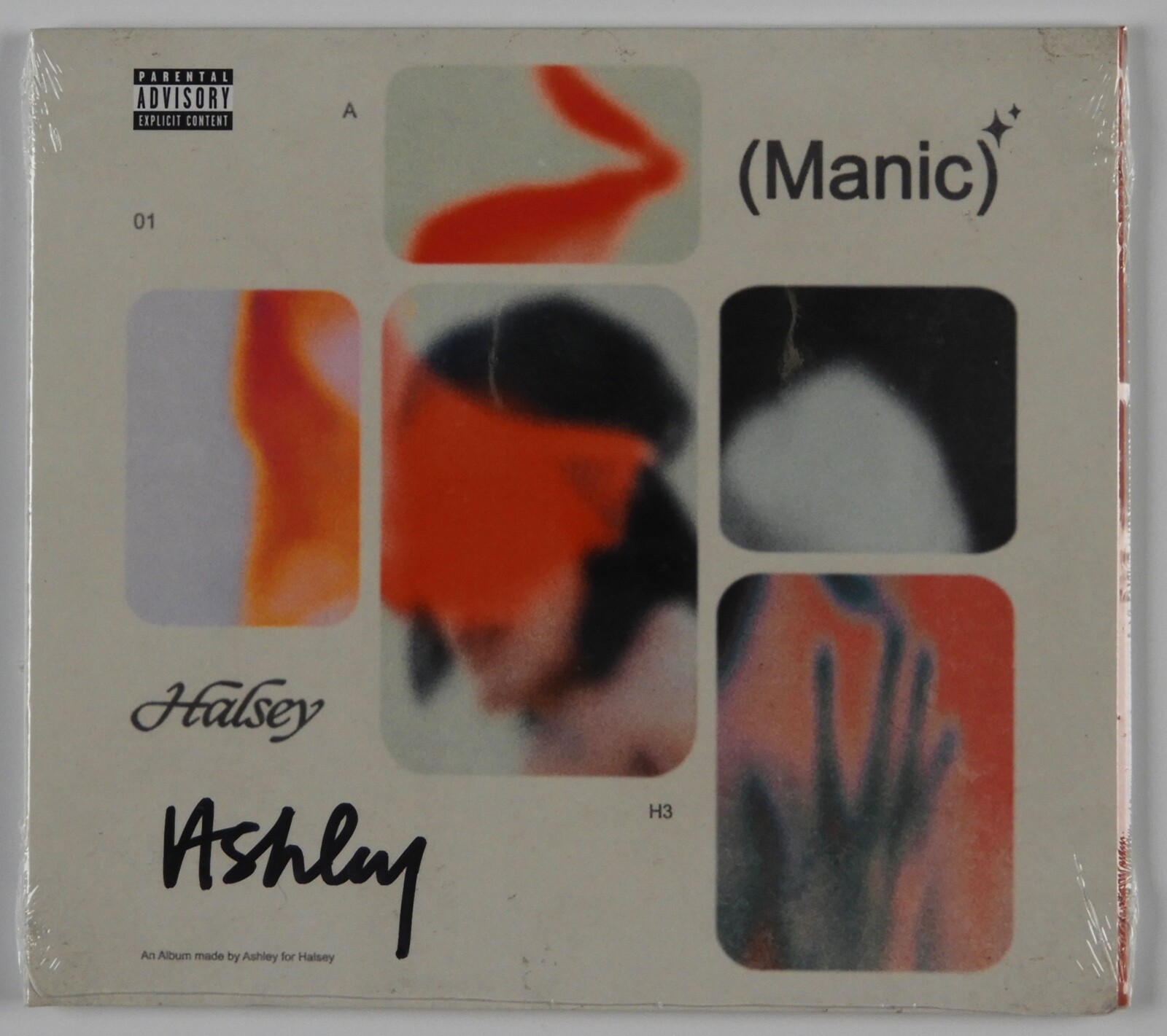 Halsey Manic Ashley Signed Autograph CD Sealed JSA guaranteed

