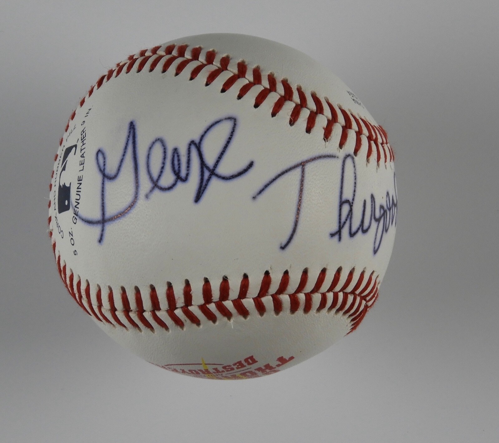 George Thorogood Autograph Signed Baseball JSA COA Official George Ball
