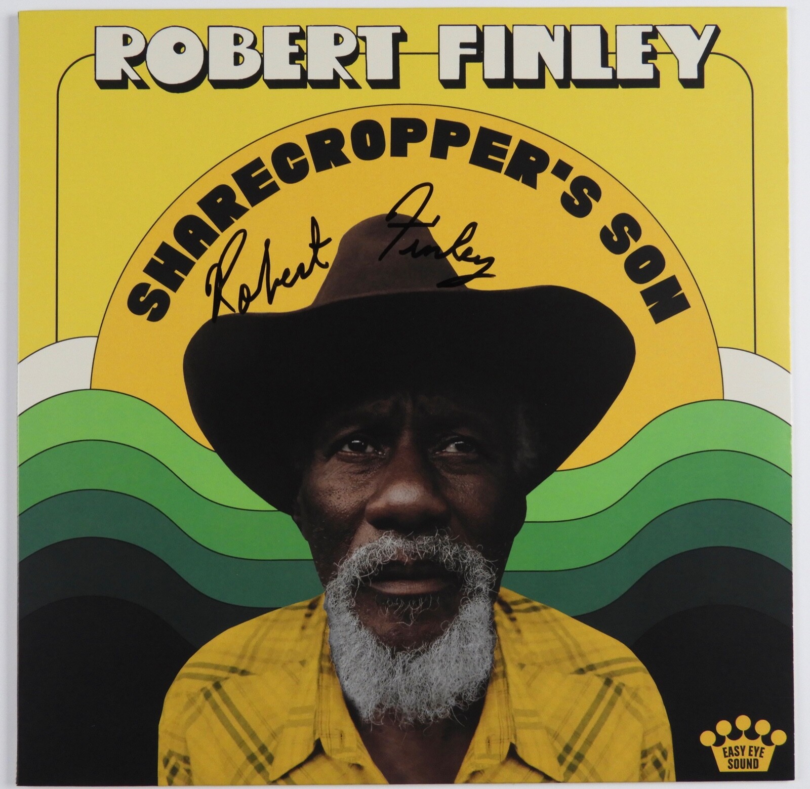 Robert Finley JSA Signed Autograph Album Record Sharecropper's Son
