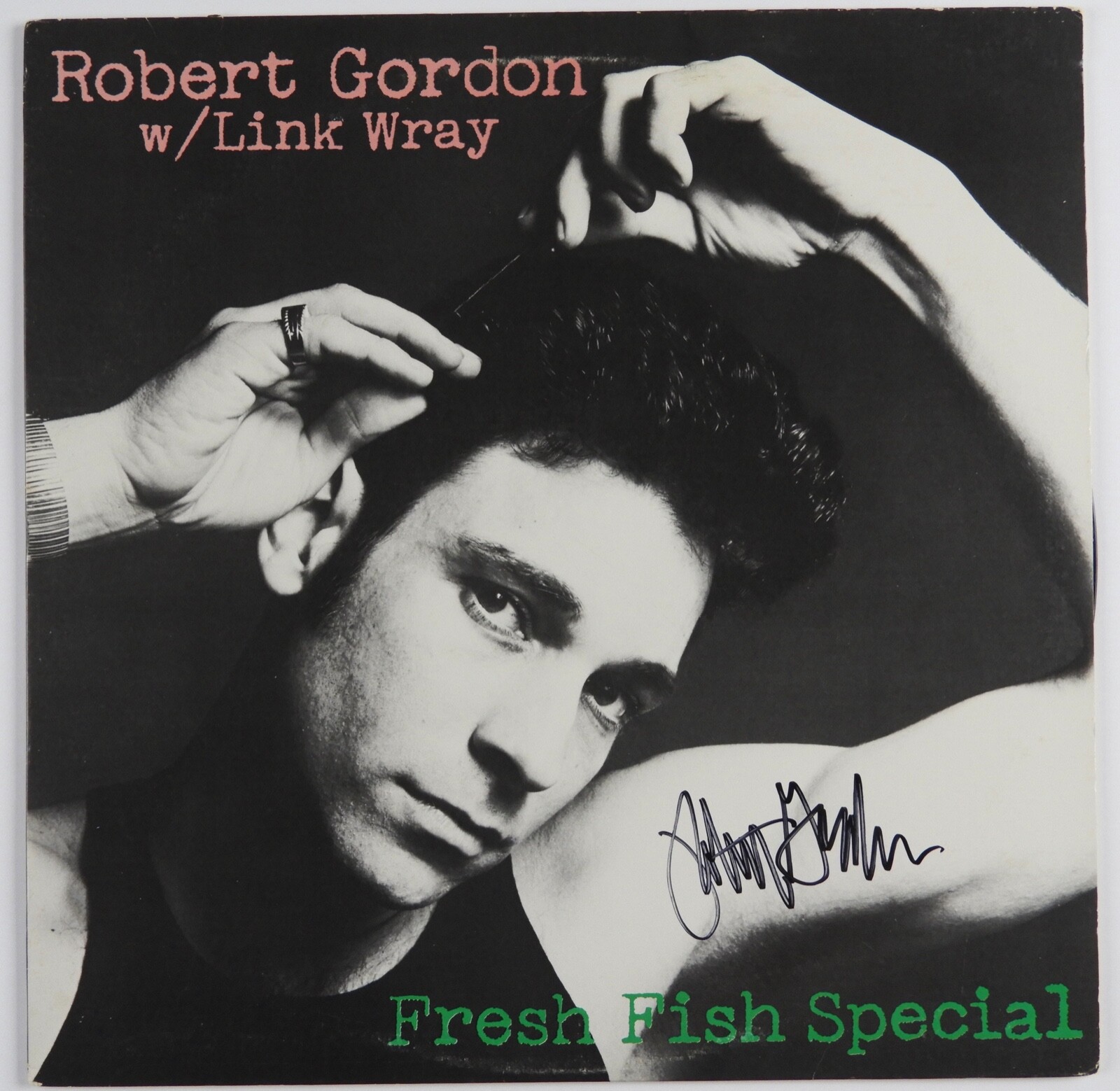 Robert Gordon W Link Wray JSA Signed Autograph Album Record Fresh Fish Special
