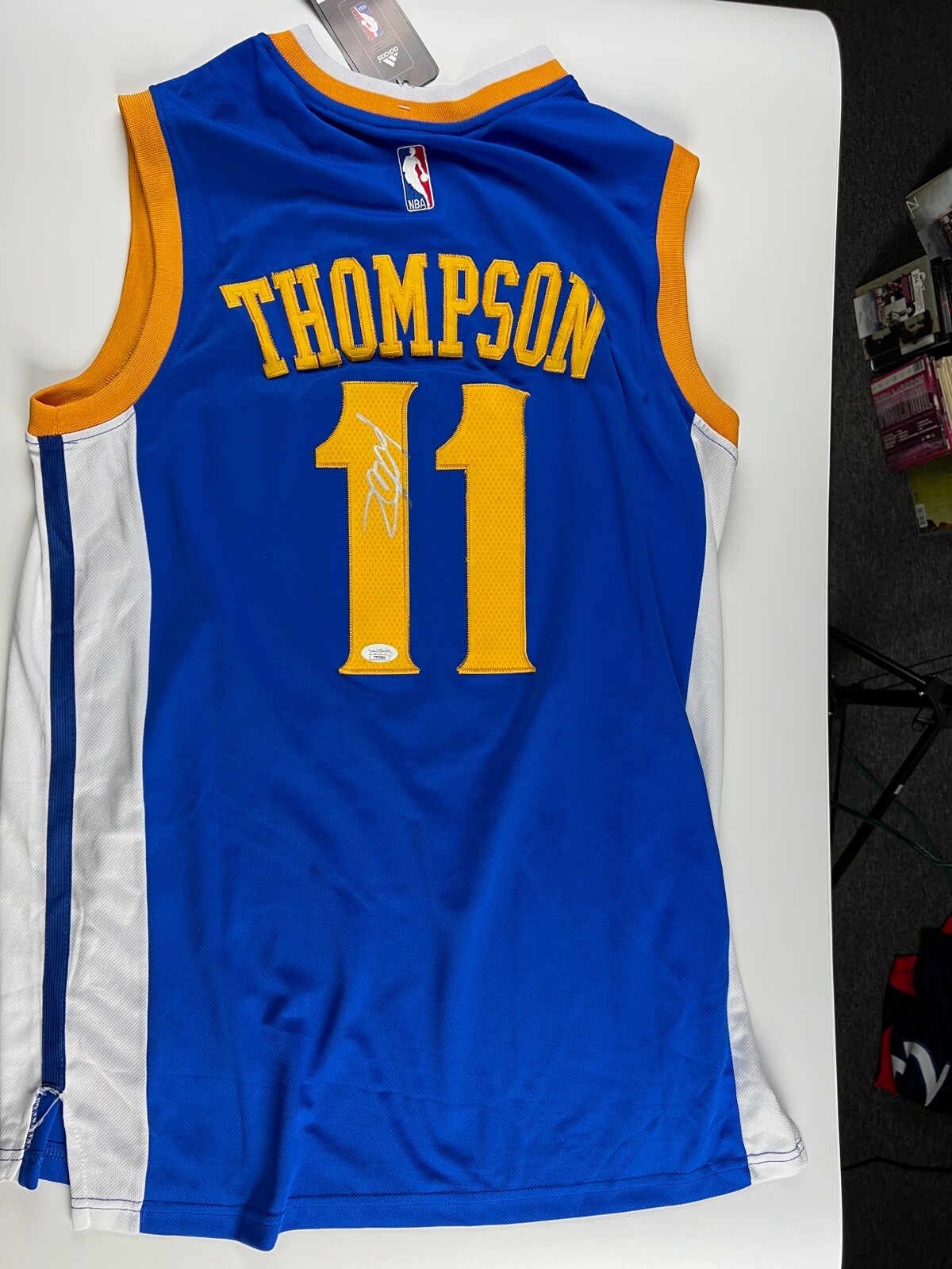 Klay Thompson #11 Golden State Warriors JSA Autographed Signed Jersey
