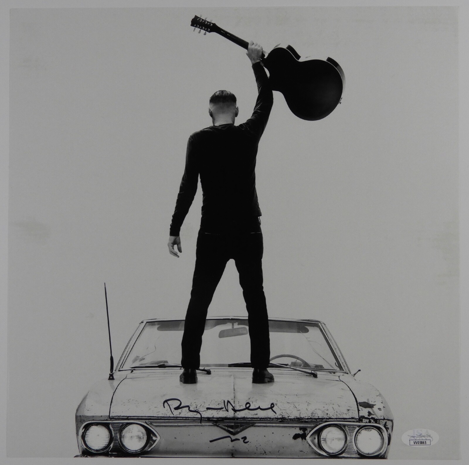 Bryan Adam Signed Autograph Lithograph Record Album JSA Vinyl So Happy It Hurts
