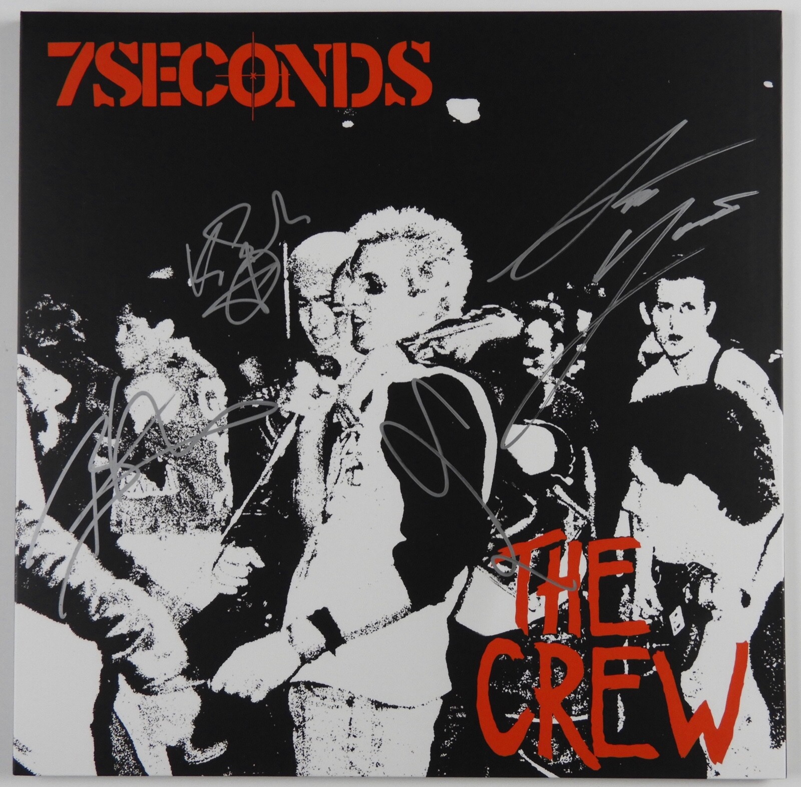 The Crew Signed JSA Signed Autograph Album Record 7 Seconds 7seconds
