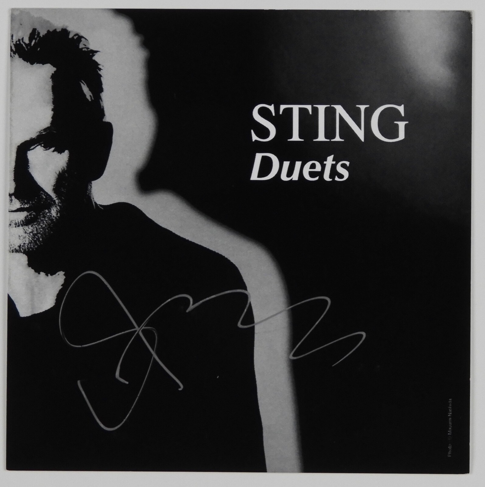 Sting The Police JSA Signed Autograph CD Insert Duets
