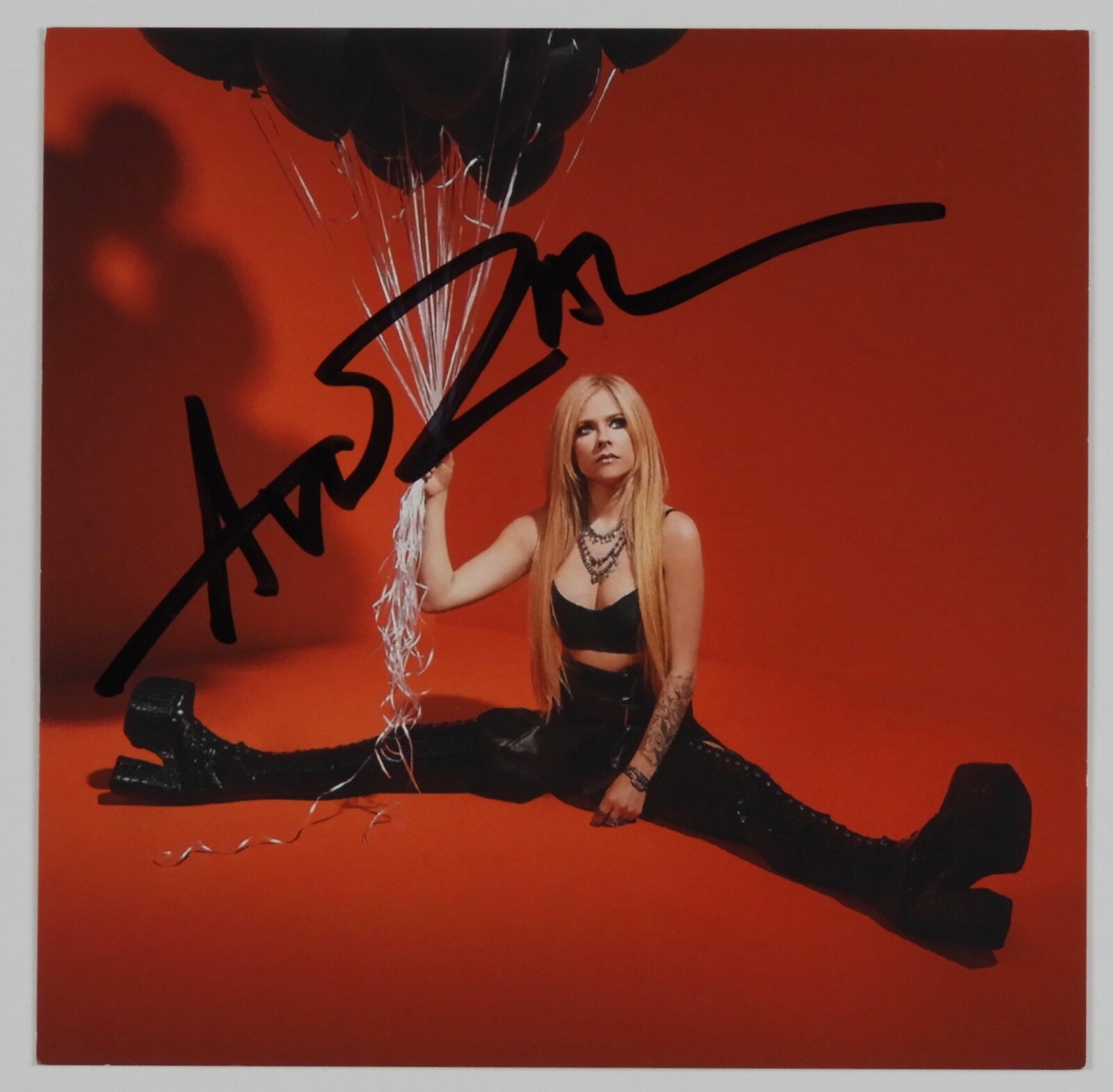 Avril Lavigne Love Sux JSA Signed Autograph CD Insert Card
