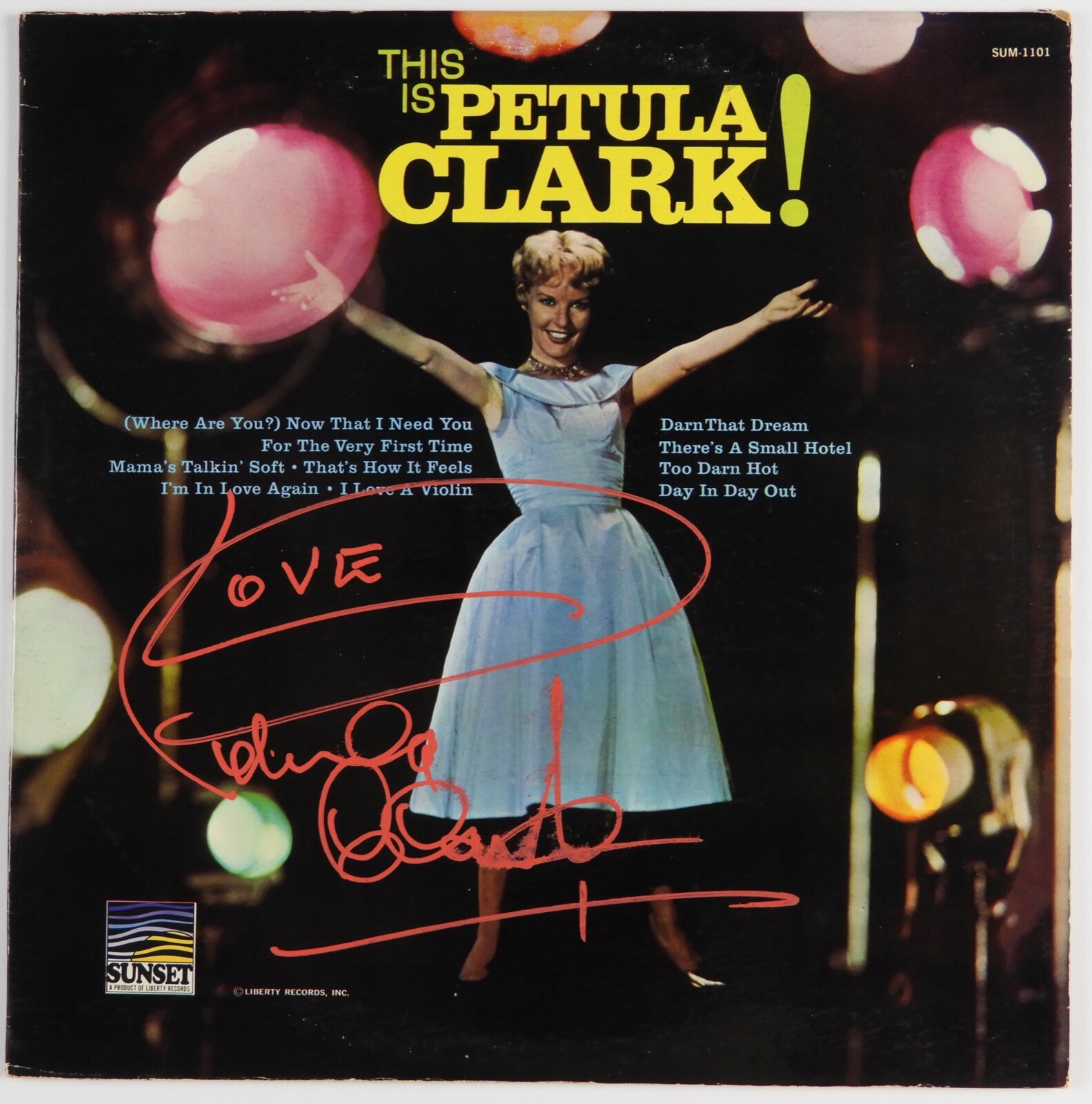 Petula Clark Signed JSA Autograph Album Record Vinyl This Is
