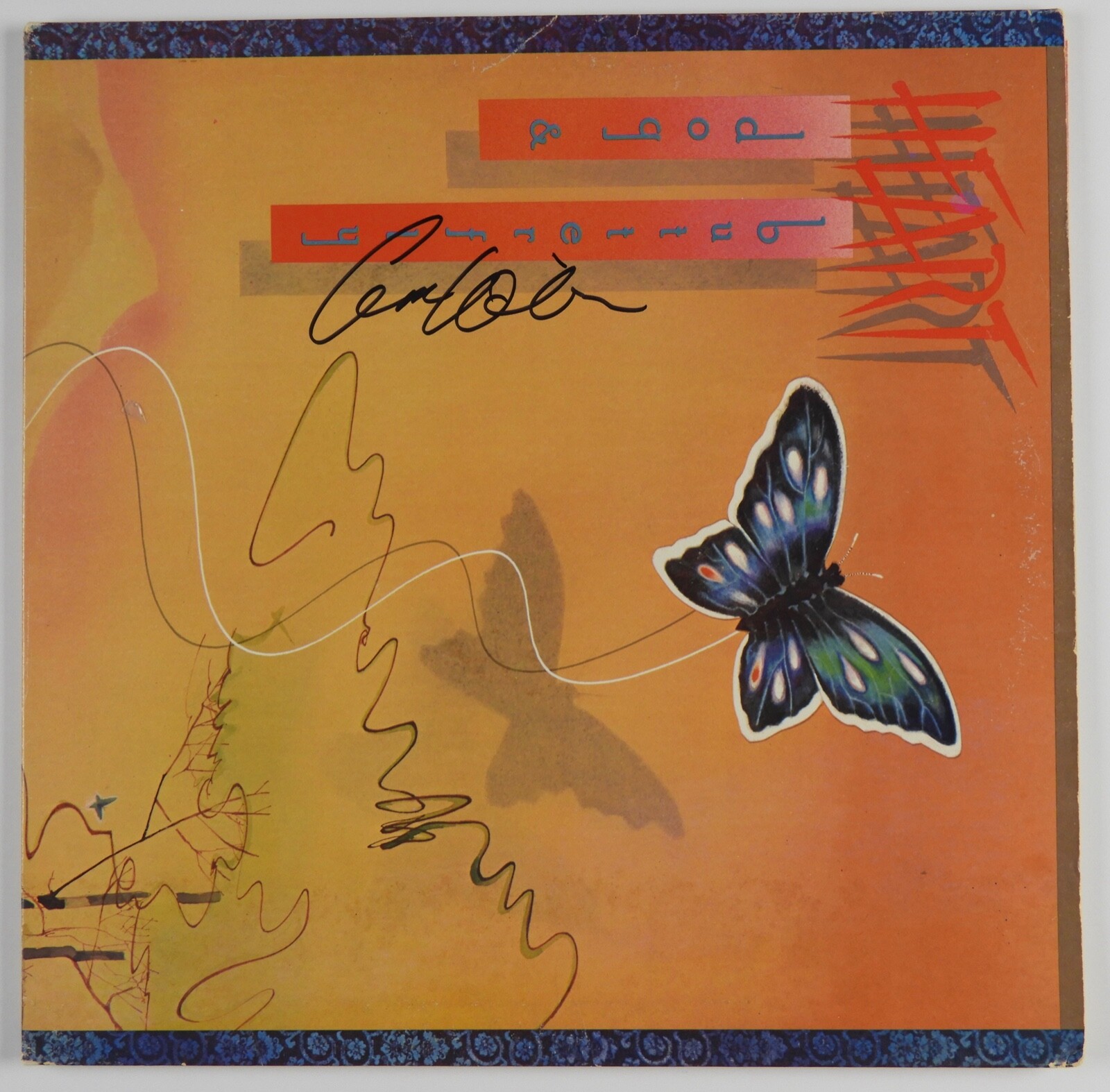 Heat Ann Wilson Signed JSA Autograph Album Record Vinyl Dog And Butterfly
