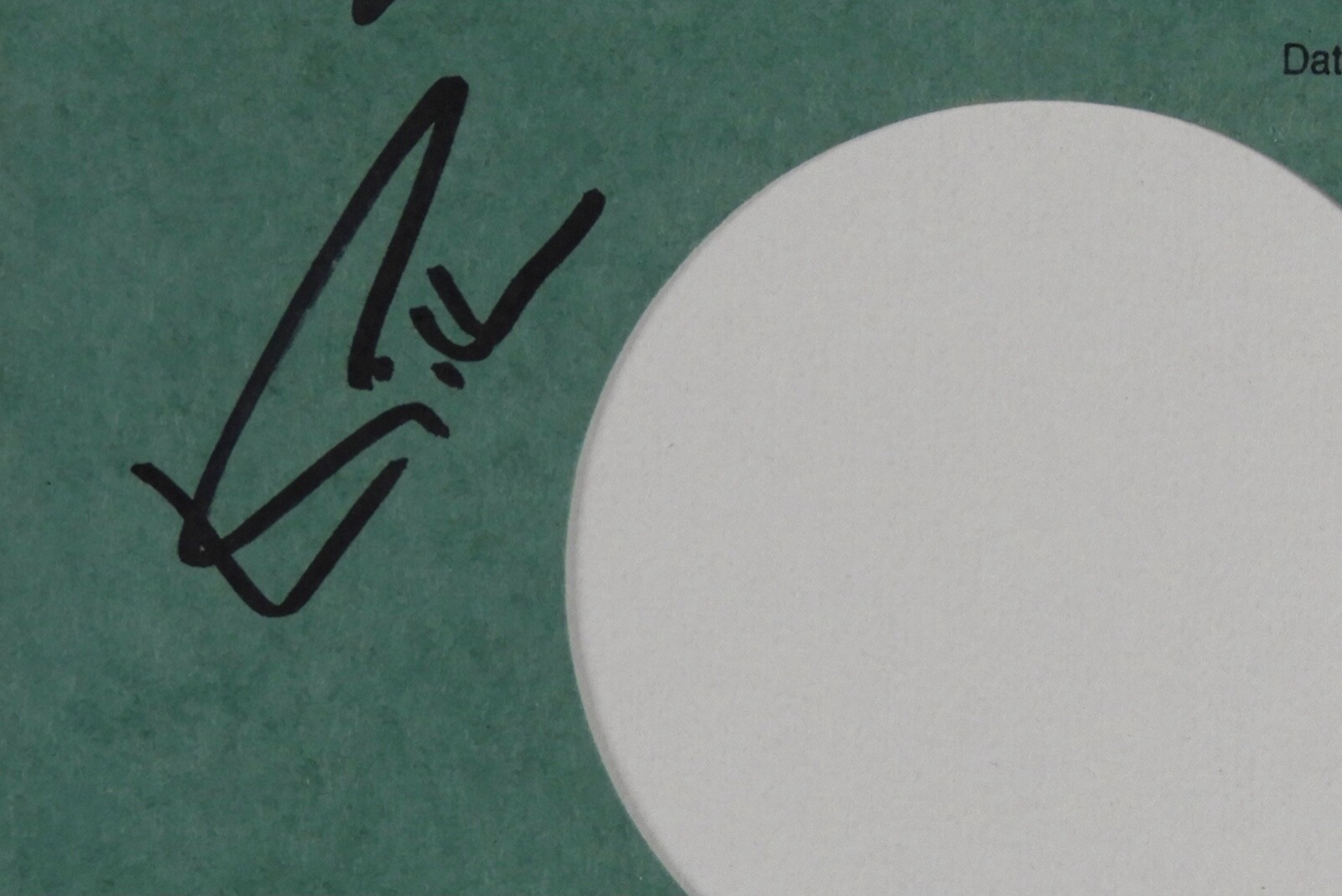 Ian Gillan Deep Purple Signed Autograph 45 JSA Vinyl Record Sleeve
