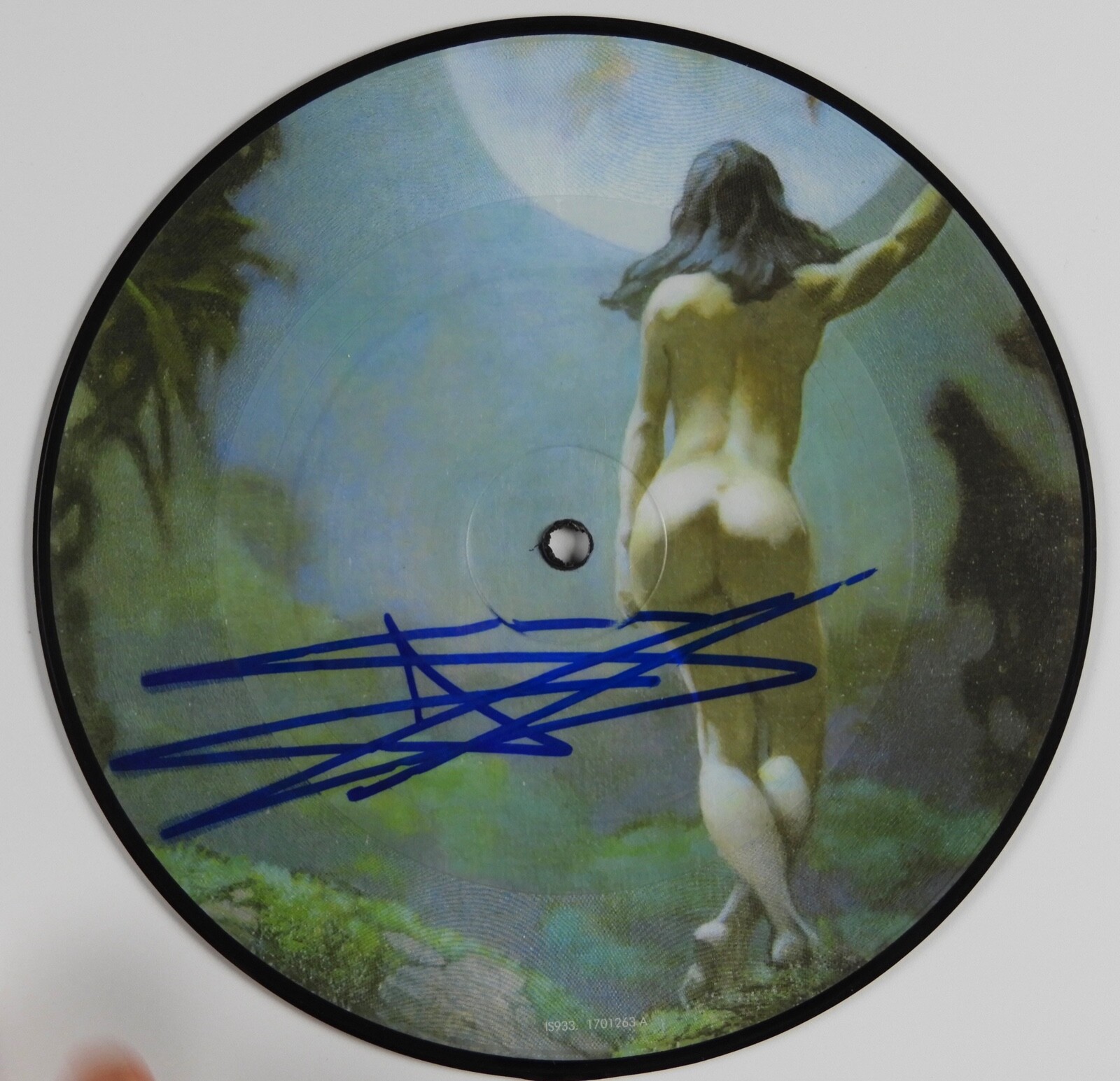 Andrew Stockdale Wolfmother Signed Autograph 45 JSA Vinyl Record Picture Disc
